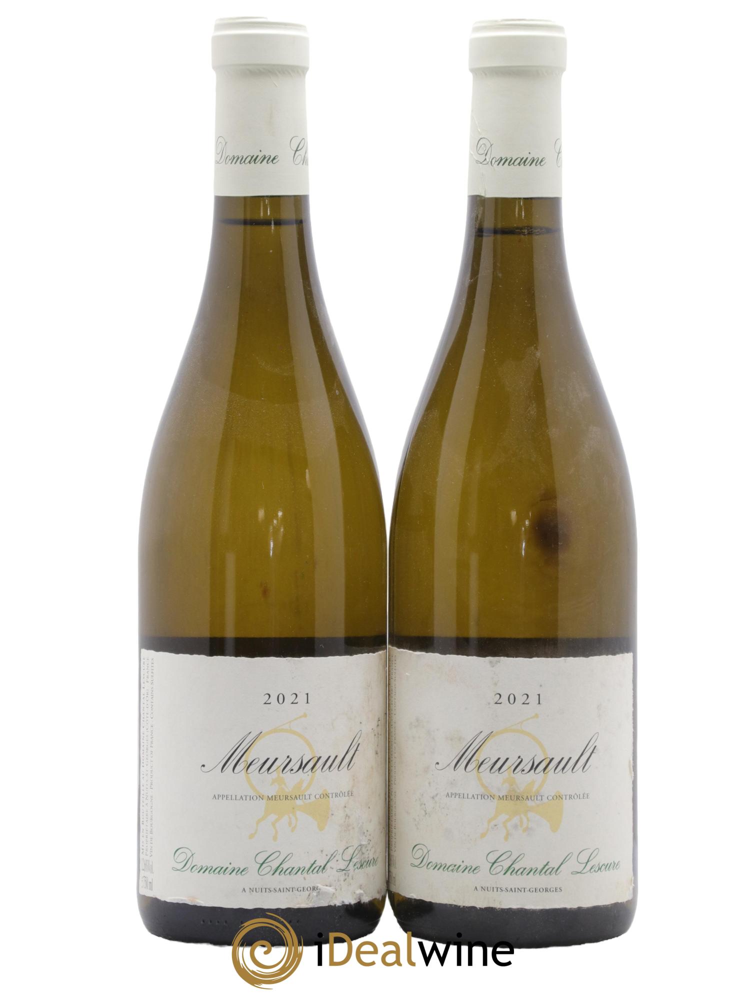 Meursault Domaine Chantal Lescure 2021 - Lot de 2 bouteilles - 0
