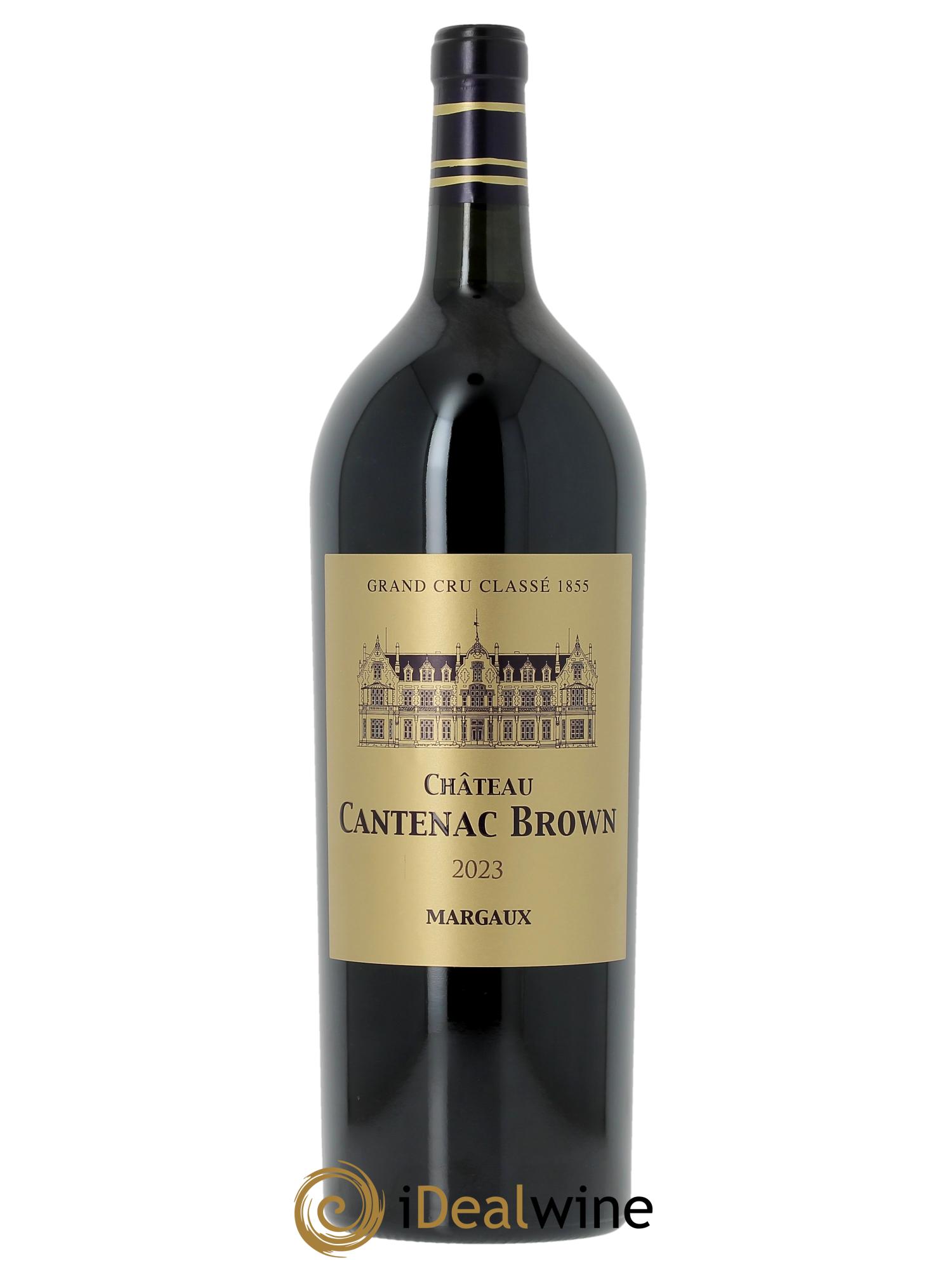 Château Cantenac Brown 3ème Grand Cru Classé (Cassetta in legno a partire da 3 mg) 2023 - Lotto di 1 magnum - 0