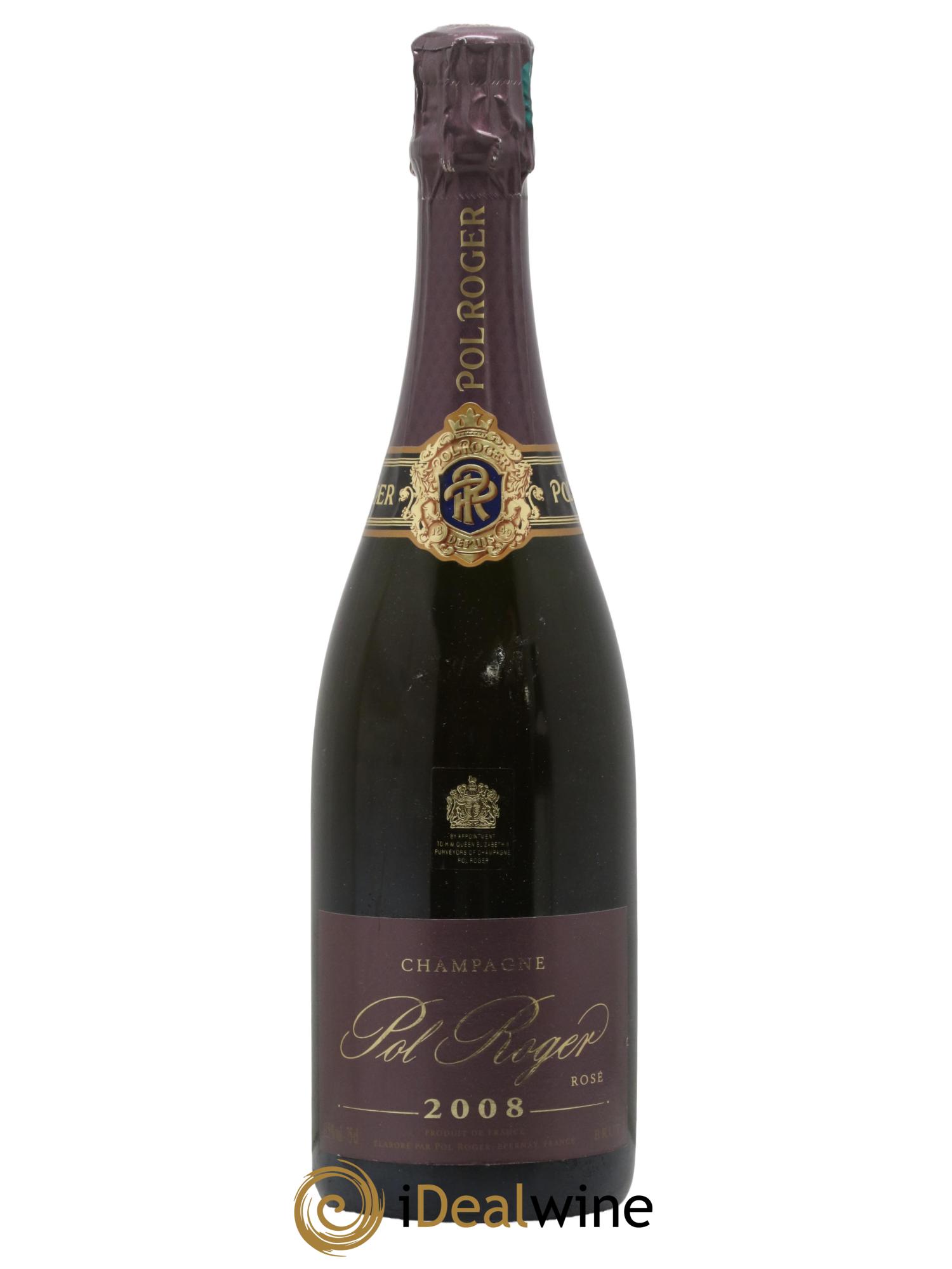 Rosé Brut Pol Roger 2008 - Lot de 1 bouteille - 0