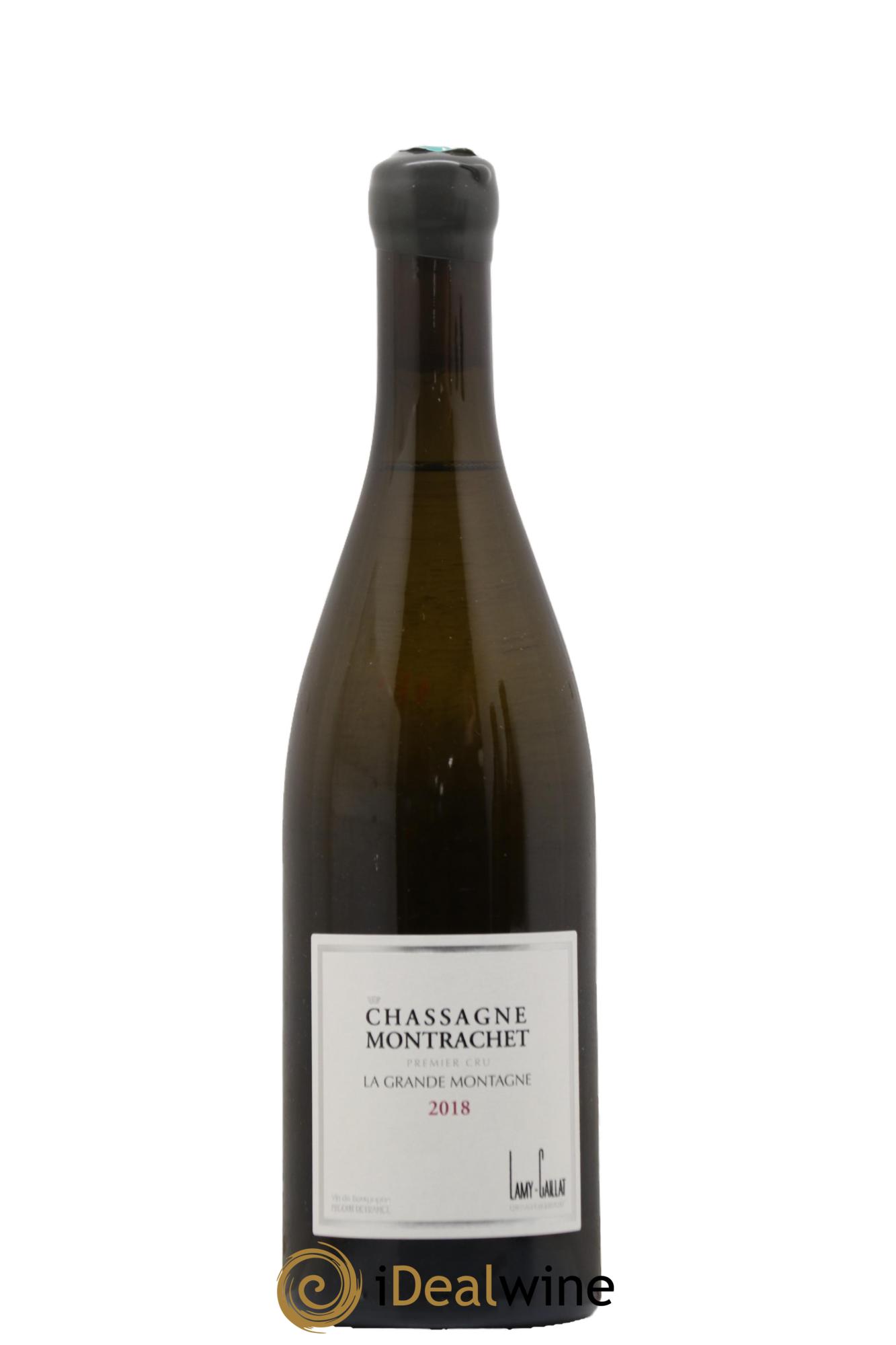Chassagne-Montrachet 1er Cru La Grande Montagne Lamy-Caillat (Domaine) 2018 - Lot de 1 bouteille - 0