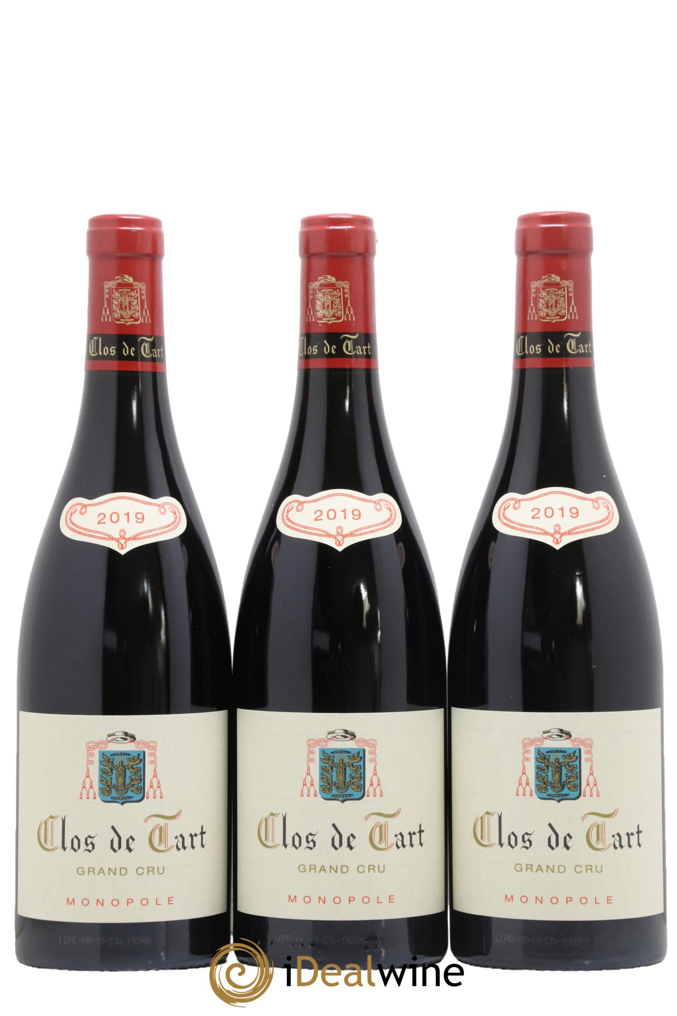 Clos de Tart Grand Cru Clos de Tart 2019 - Lot de 3 bouteilles - 0