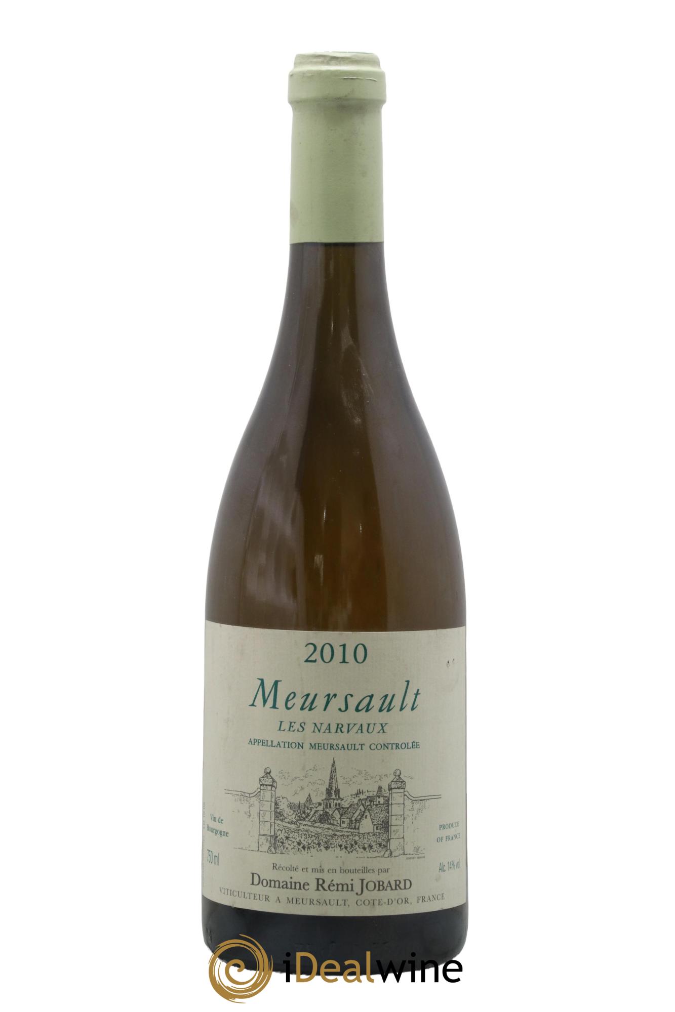 Meursault Les Narvaux Rémi Jobard (Domaine) 2010 - Lot of 1 bottle - 0