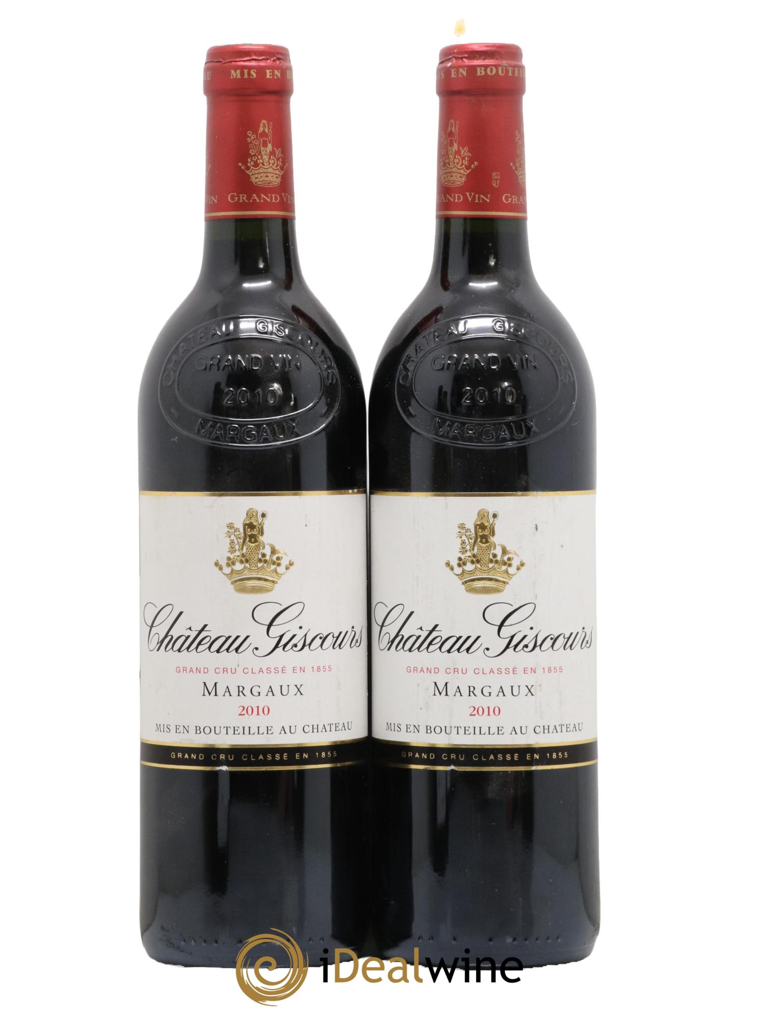 Château Giscours 3ème Grand Cru Classé 2010 - Lot de 2 bouteilles - 0