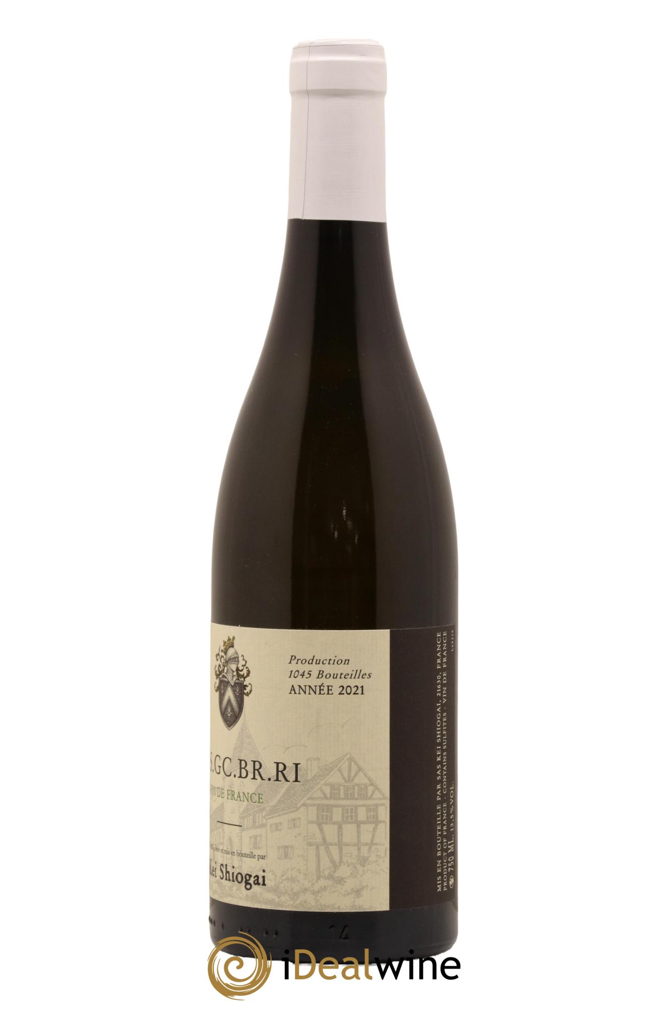 Vin de France ALS.GC.BR.RI Kei Shiogai 2021 - Lot de 1 bouteille - 1