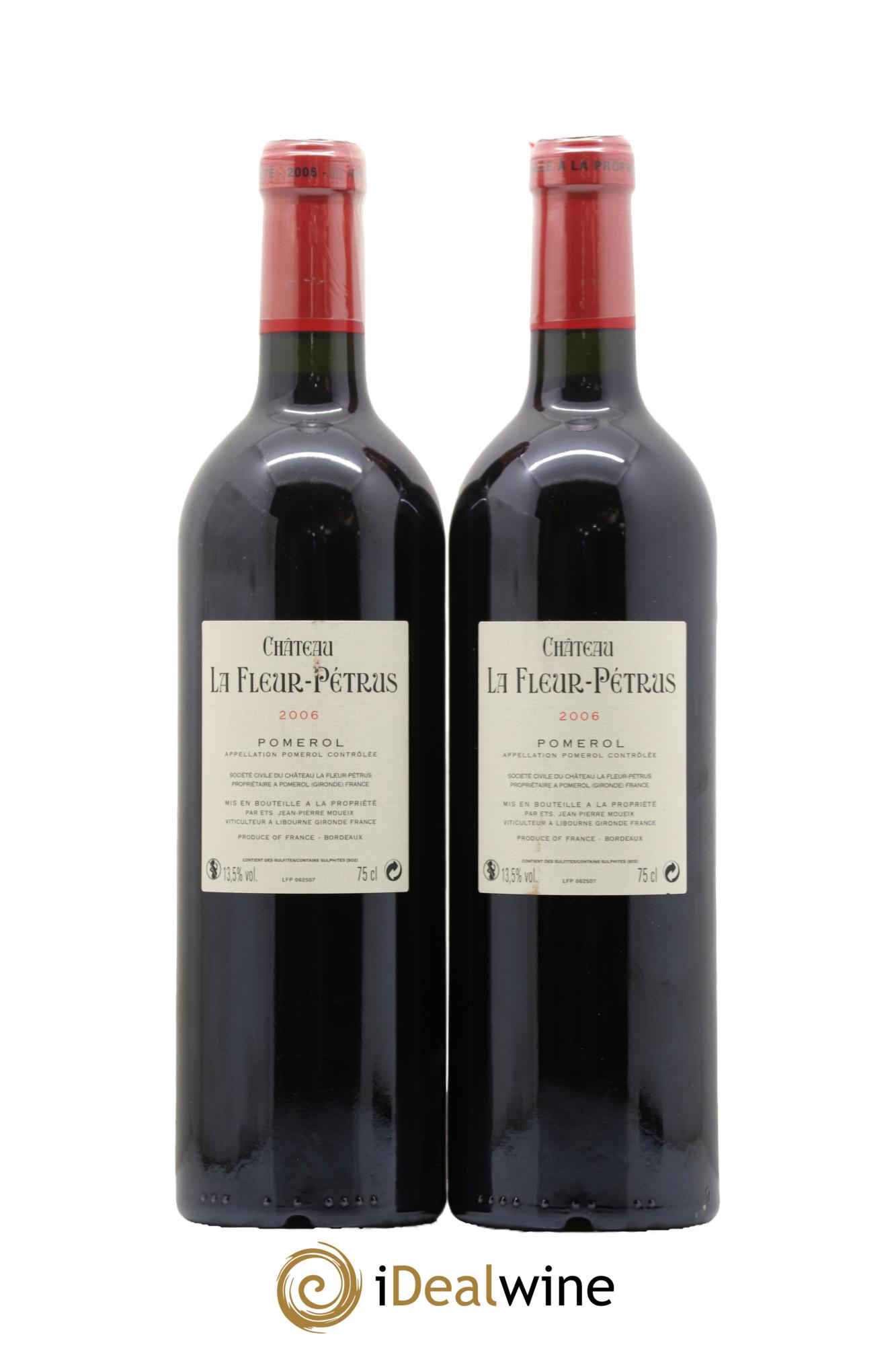 Château la Fleur Petrus 2006 - Posten von 2 Flaschen - 1