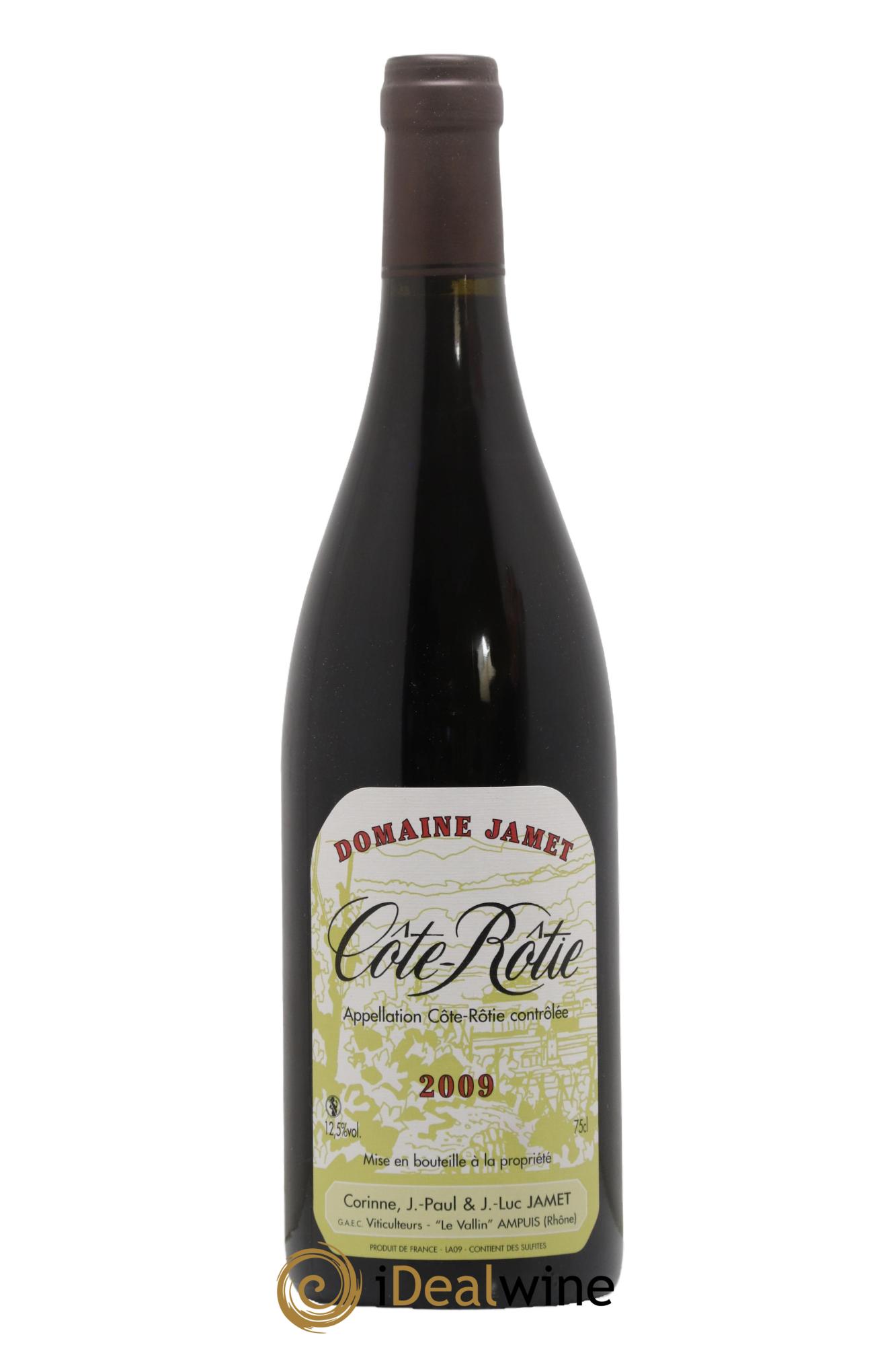 Côte-Rôtie Jamet (Domaine) 2009 - Lot de 1 bouteille - 0
