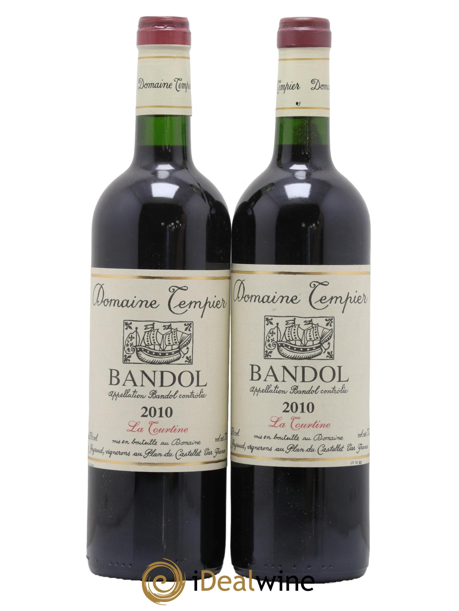 Bandol Domaine Tempier La Tourtine Famille Peyraud 2010 - Lot de 2 bouteilles - 0