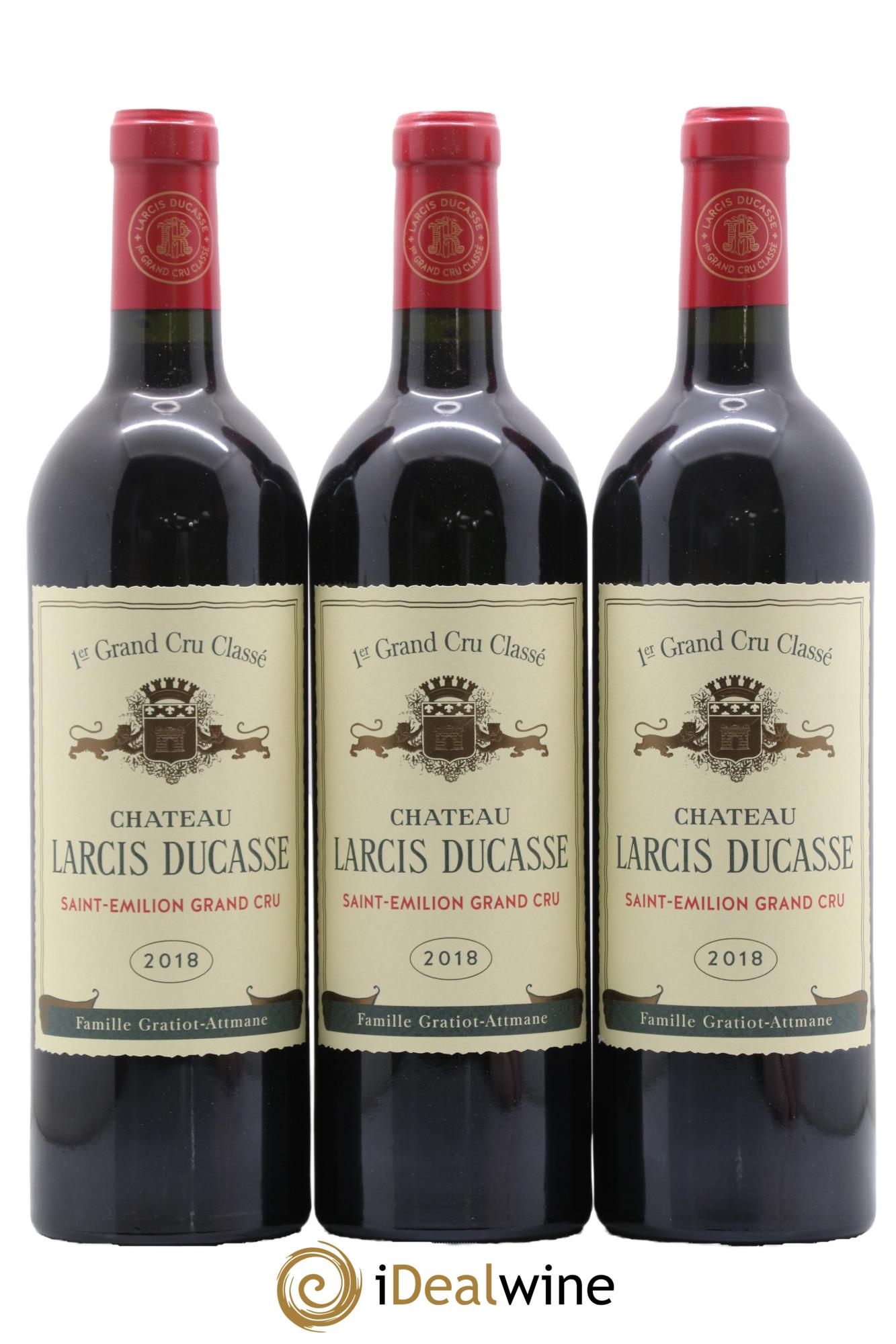 Château Larcis Ducasse 1er Grand Cru Classé B 2018 - Lotto di 6 bottiglie - 1