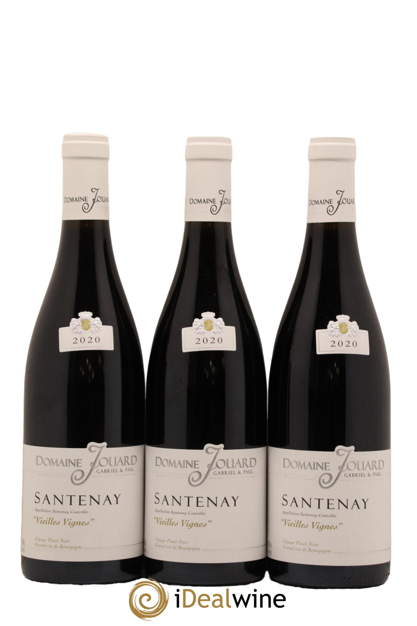 Santenay Vieilles Vignes Domaine Gabriel Et Paul Jouard 2020 - Lot de 3 bouteilles - 0