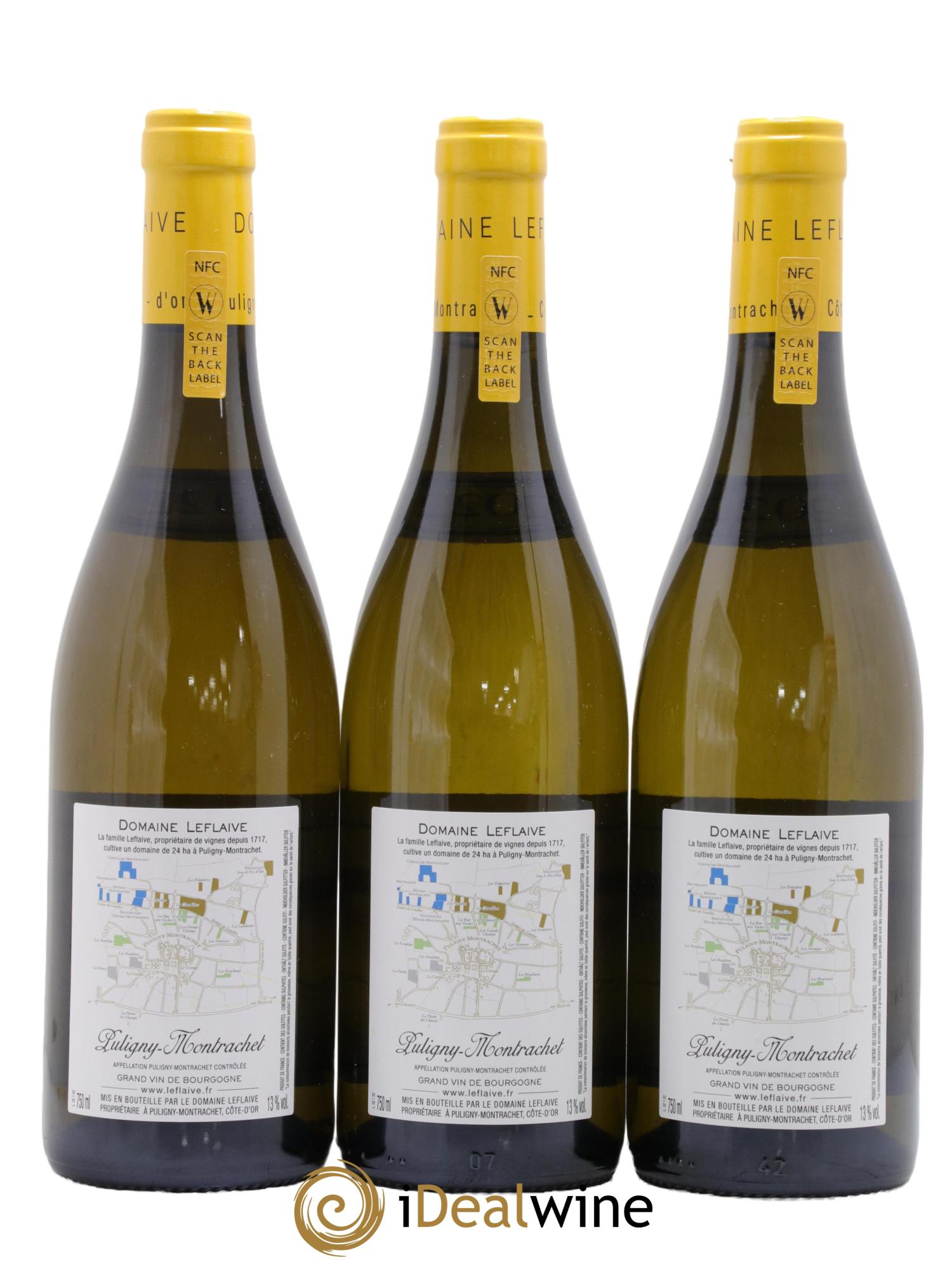 Puligny-Montrachet Leflaive (Domaine) 2022 - Lot de 3 bouteilles - 1