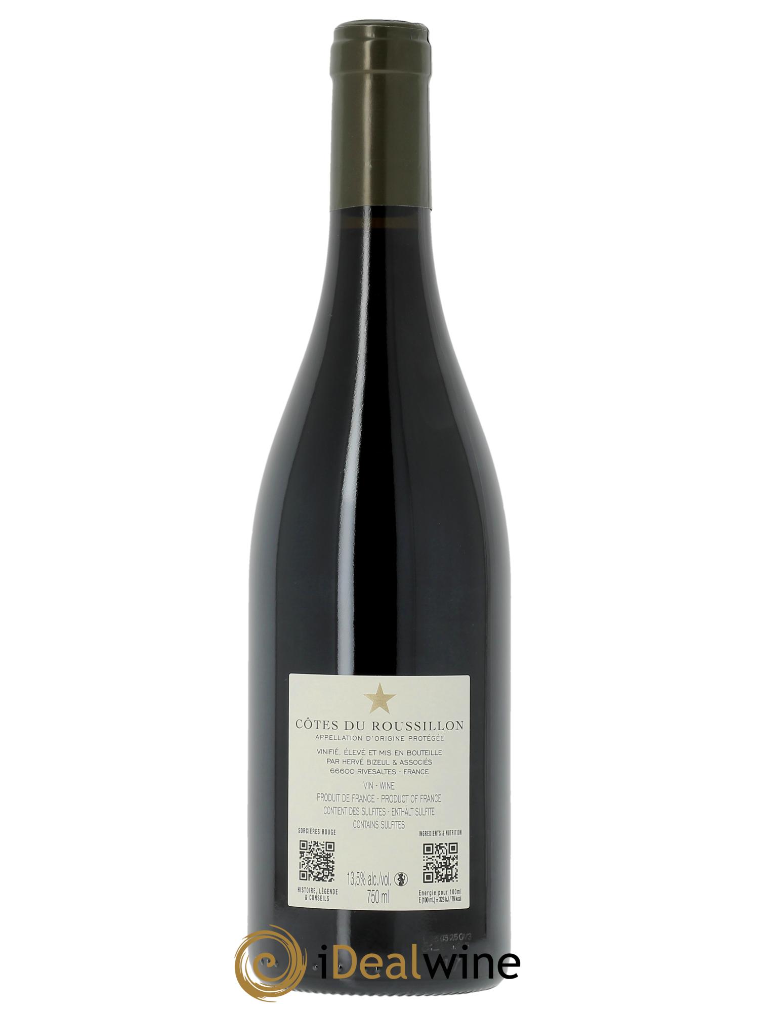Côtes du Roussillon Clos des Fées Les Sorcières Hervé Bizeul  2024 - Lot de 1 bouteille - 1