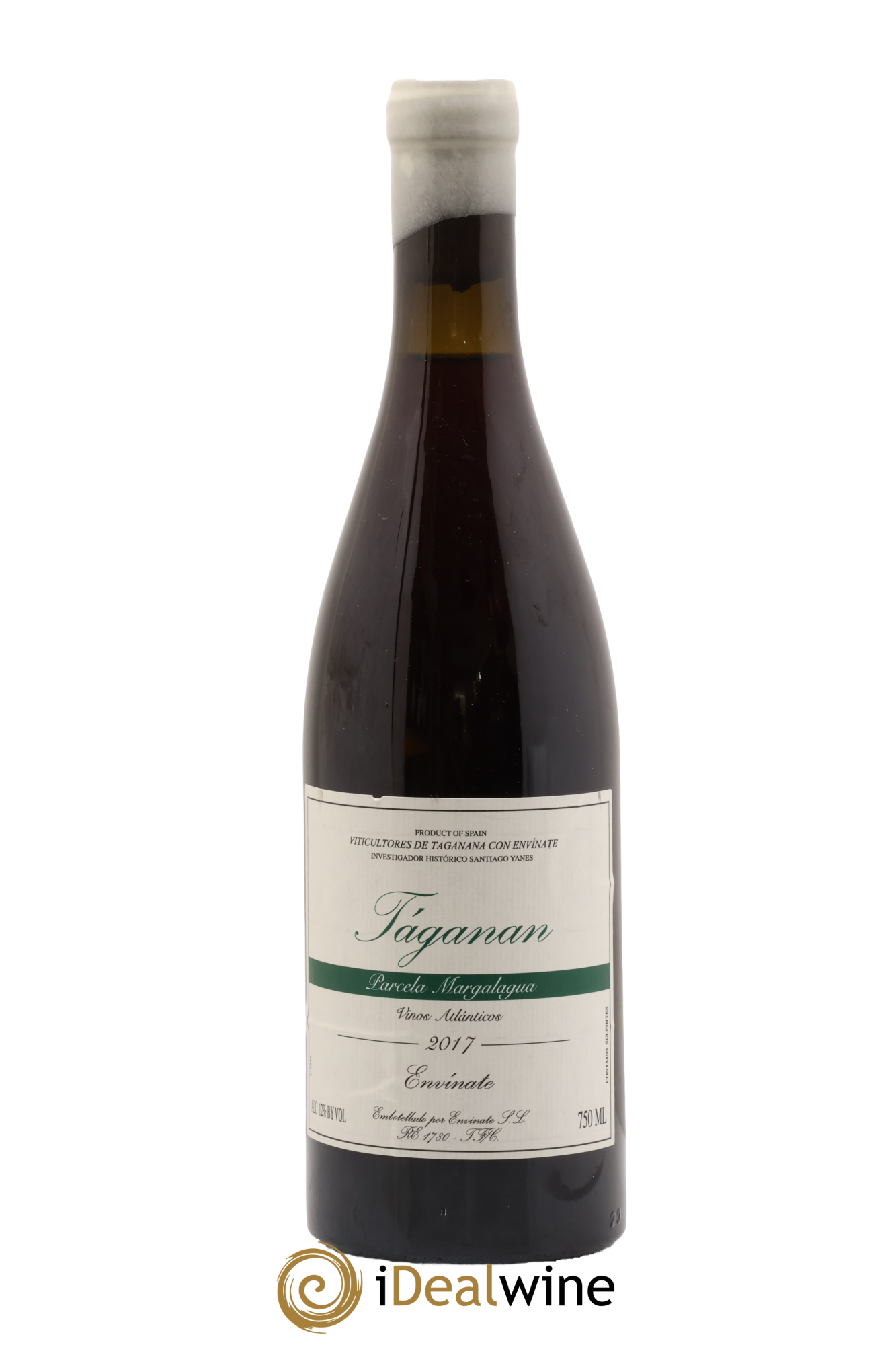 Vinos Atlanticos - Islas Canarias Táganan Tinto Margalagua Envinate 2017 - Lot de 1 bouteille - 0