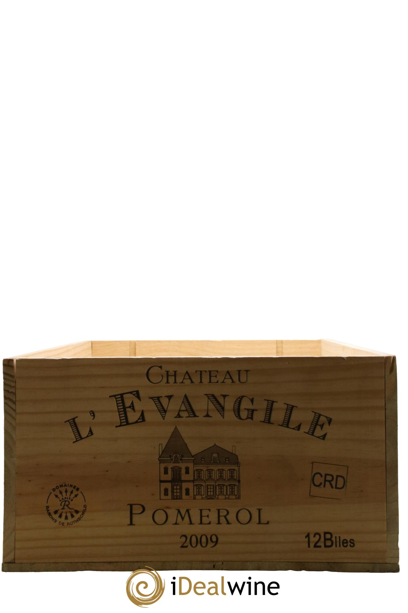 Château l' Évangile 2009 - Lotto di 12 bottiglie - 10