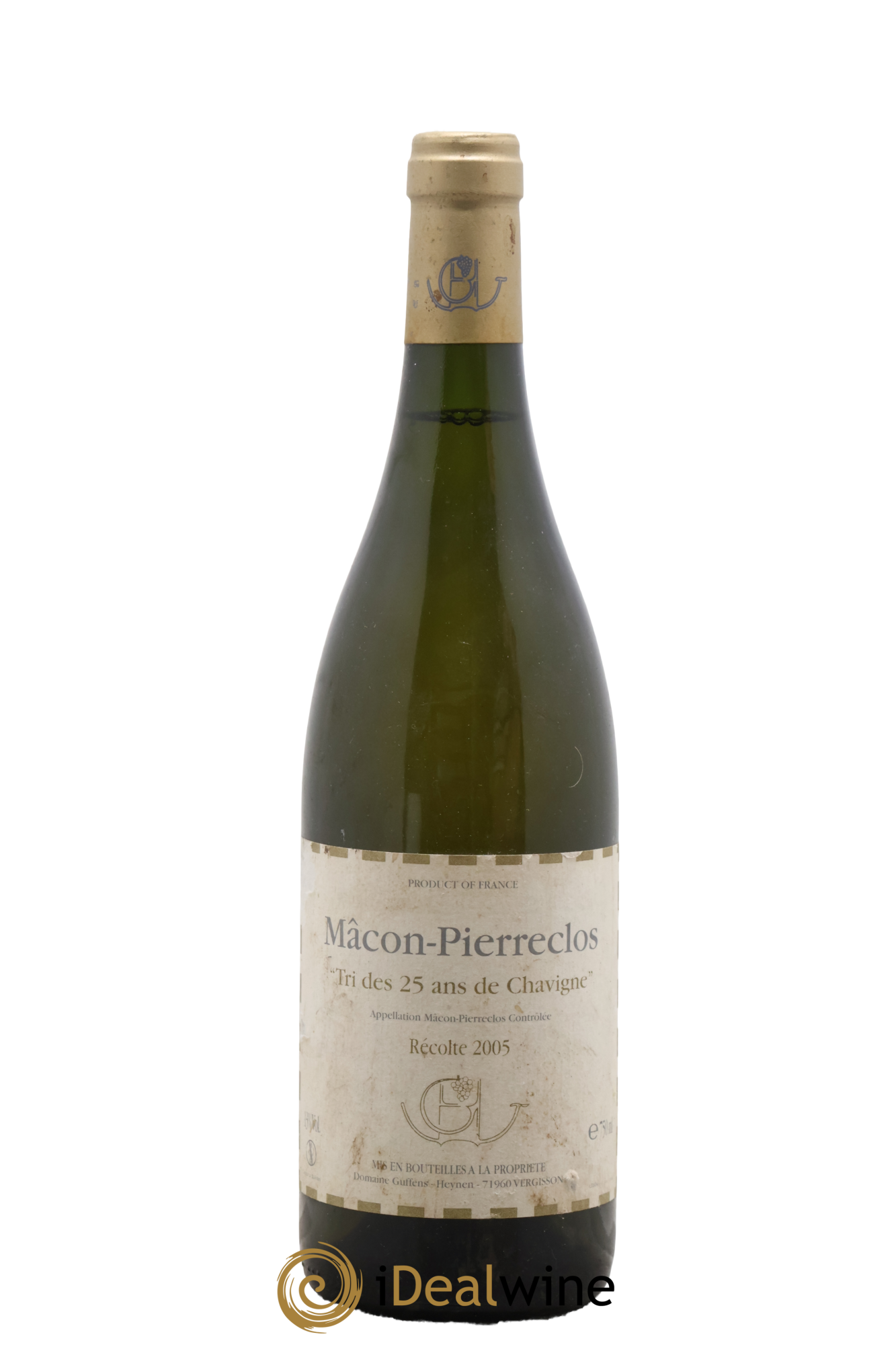 Mâcon-Pierreclos Tri des 25 ans de Chavigne Guffens-Heynen 2005 - Posten von 1 Flasche - 0