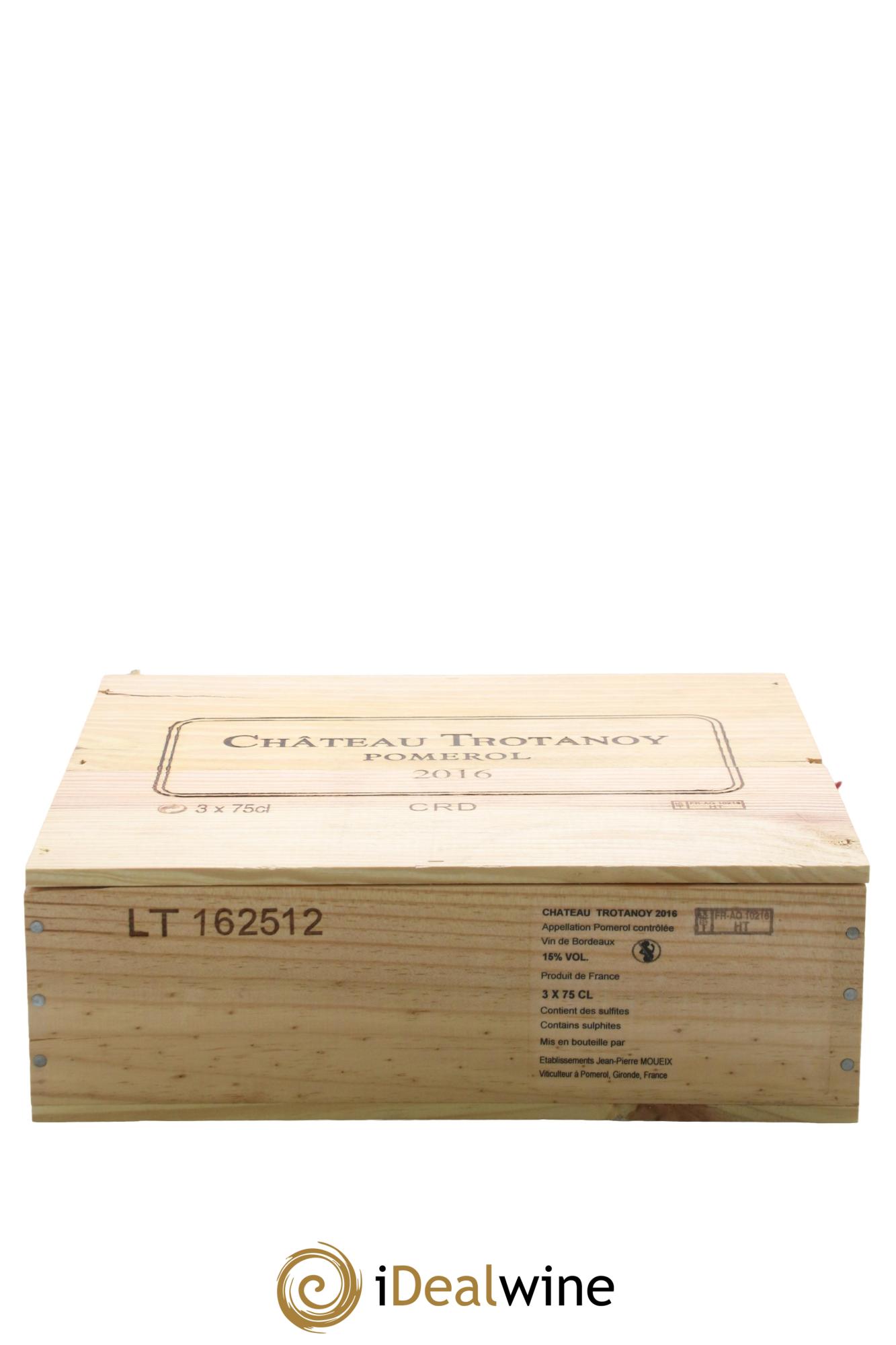 Château Trotanoy 2016 - Posten von 3 Flaschen - 2