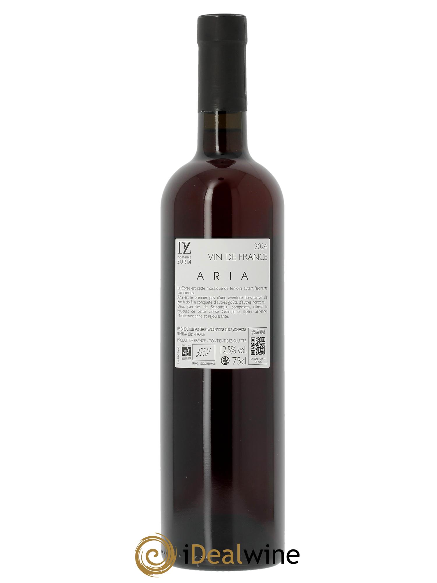 Vin de France Aria Zuria  2024 - Posten von 1 Flasche - 1