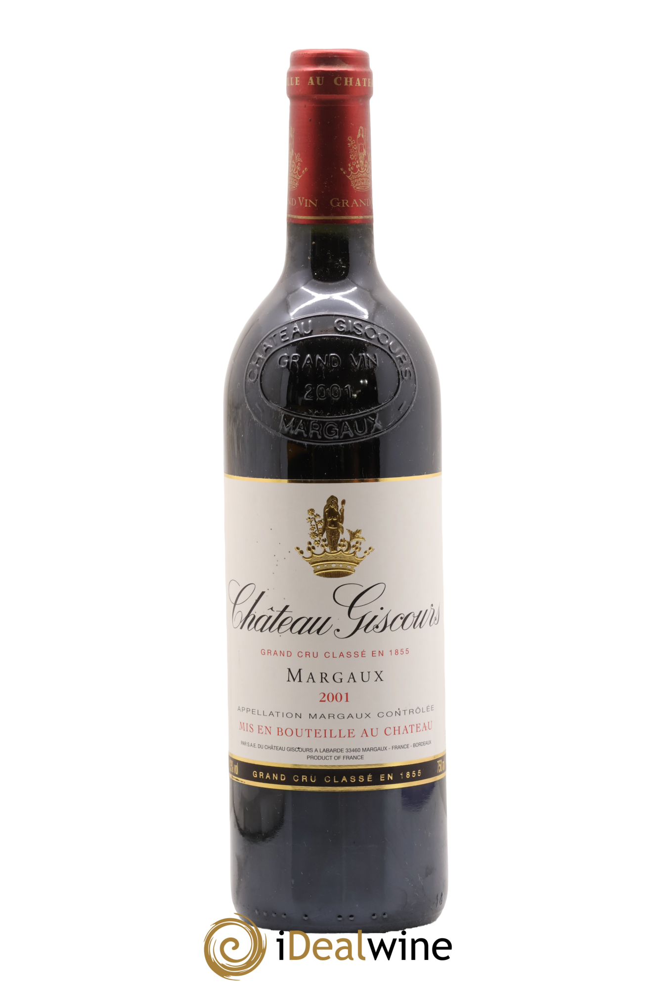 Château Giscours 3ème Grand Cru Classé 2001 - Lot de 1 bouteille - 0