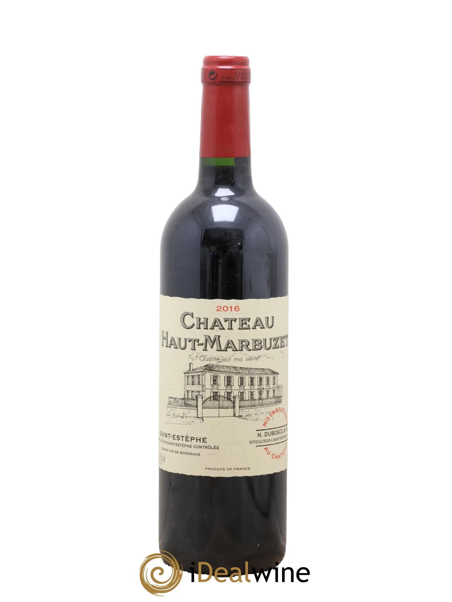 Château Haut Marbuzet 2016 - Lotto di 1 bottiglia - 0