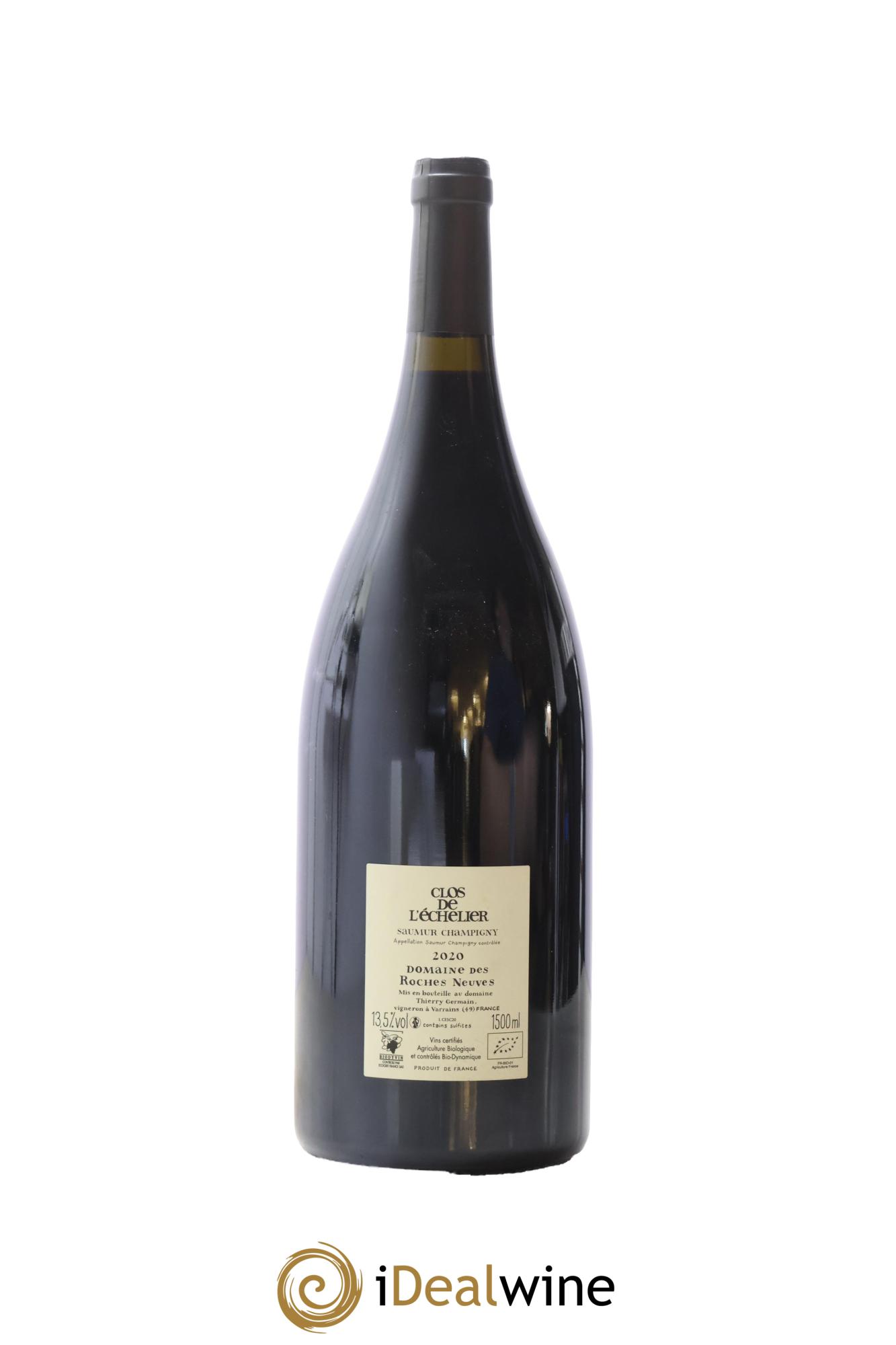 Saumur-Champigny Clos de l'Echelier Domaine des Roches Neuves - Thierry Germain 2020 - Lot de 1 magnum - 1