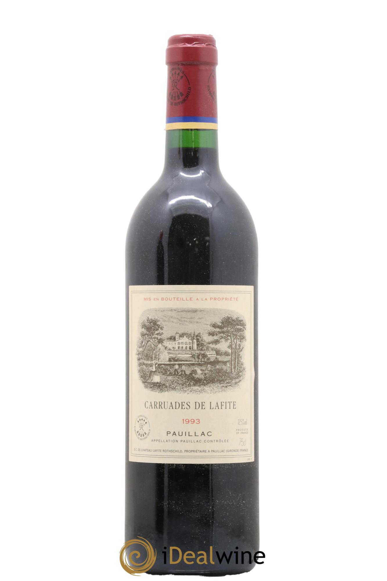 Carruades de Lafite Rothschild Second Vin 1993 - Lotto di 1 bottiglia - 0