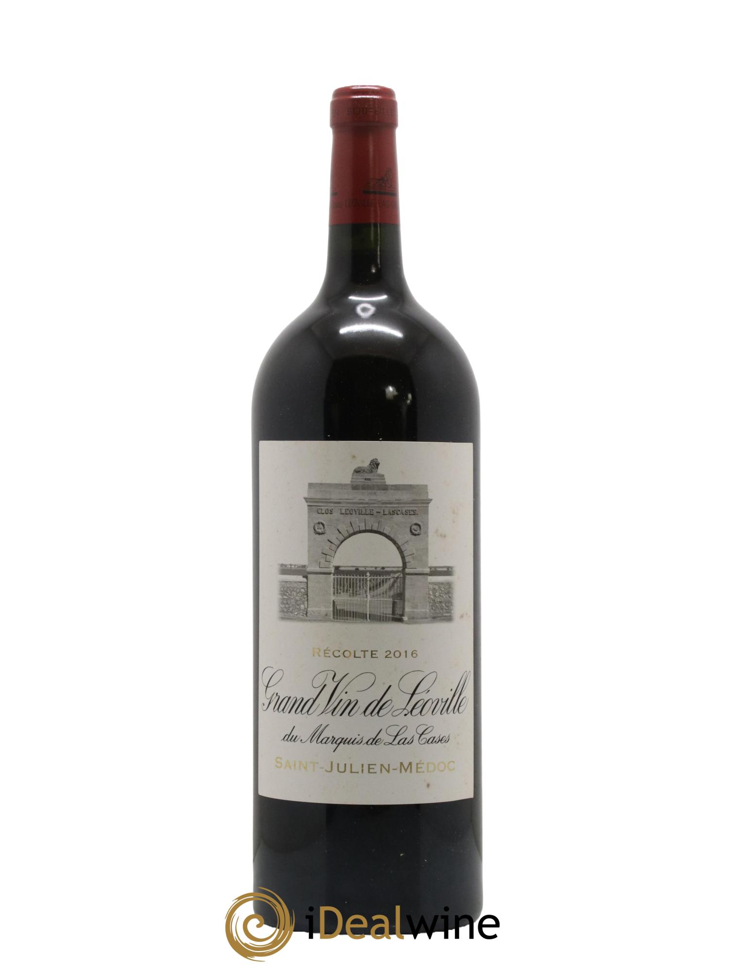 Château Léoville Las Cases 2ème Grand Cru Classé 2016 - Lot de 1 magnum - 0
