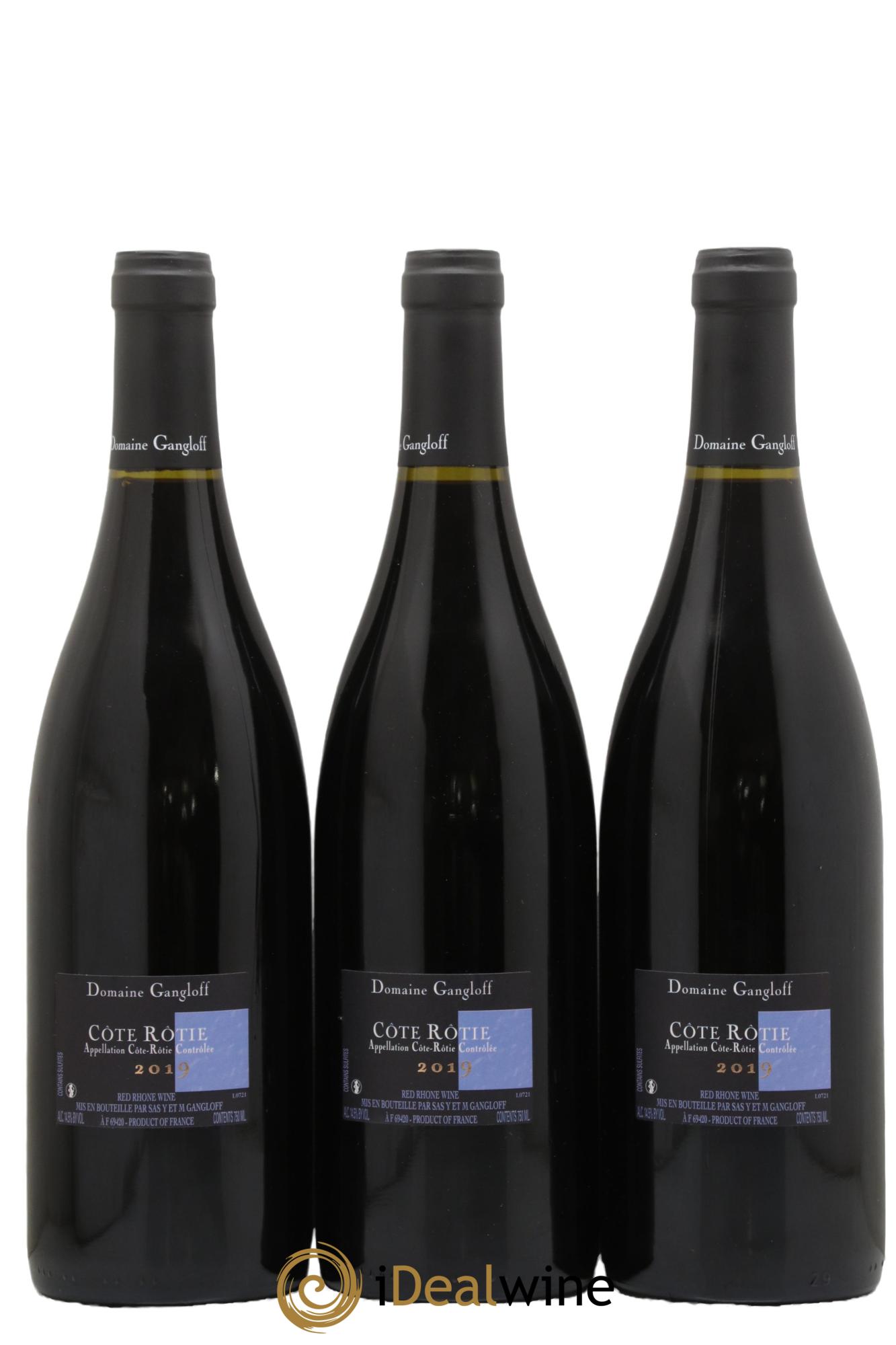 Côte-Rôtie La Barbarine Gangloff (Domaine) 2019 - Lot de 3 bouteilles - 1