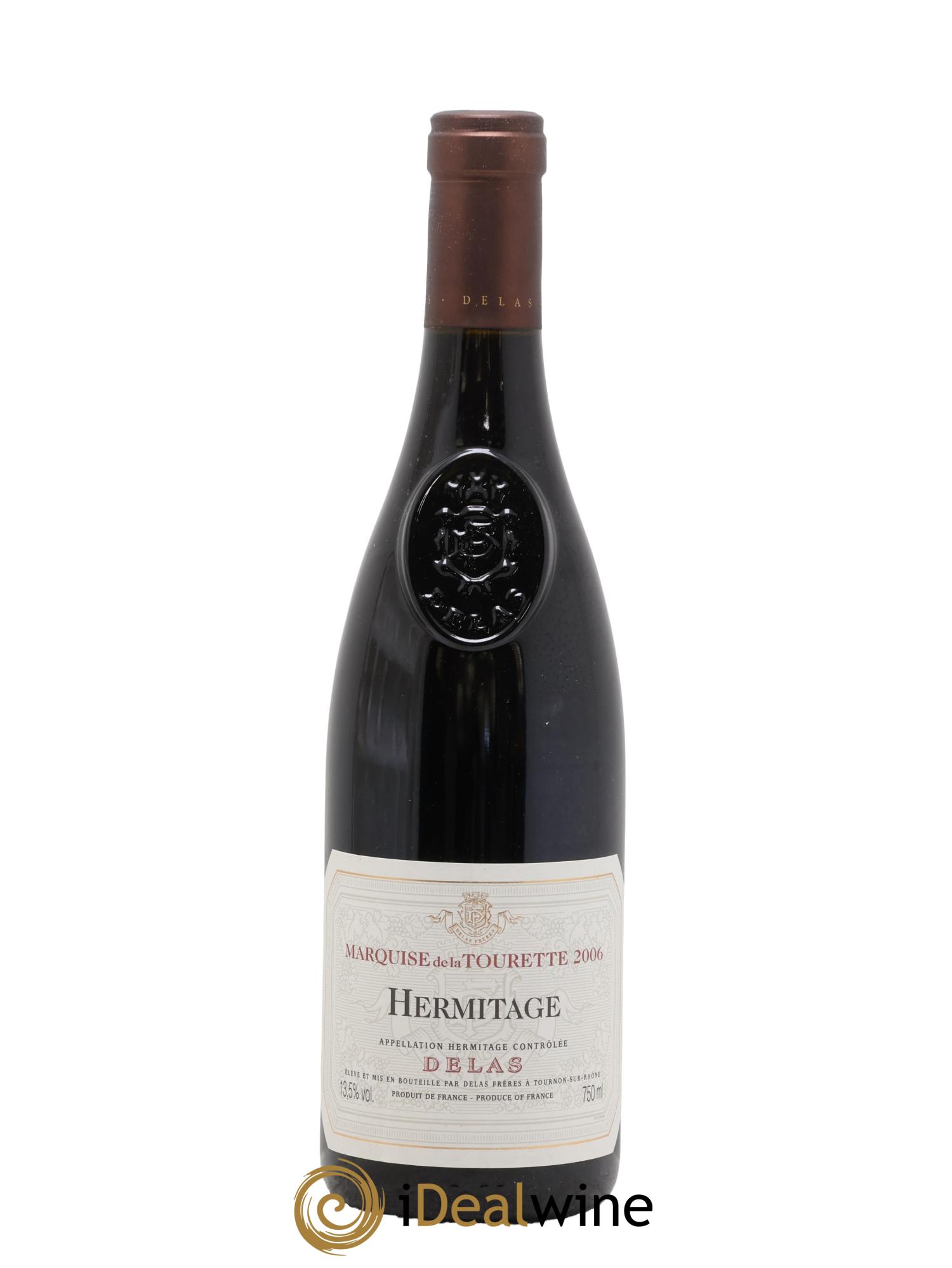 Hermitage Marquise de la Tourette Delas Frères 2006 - Lot of 1 bottle - 0