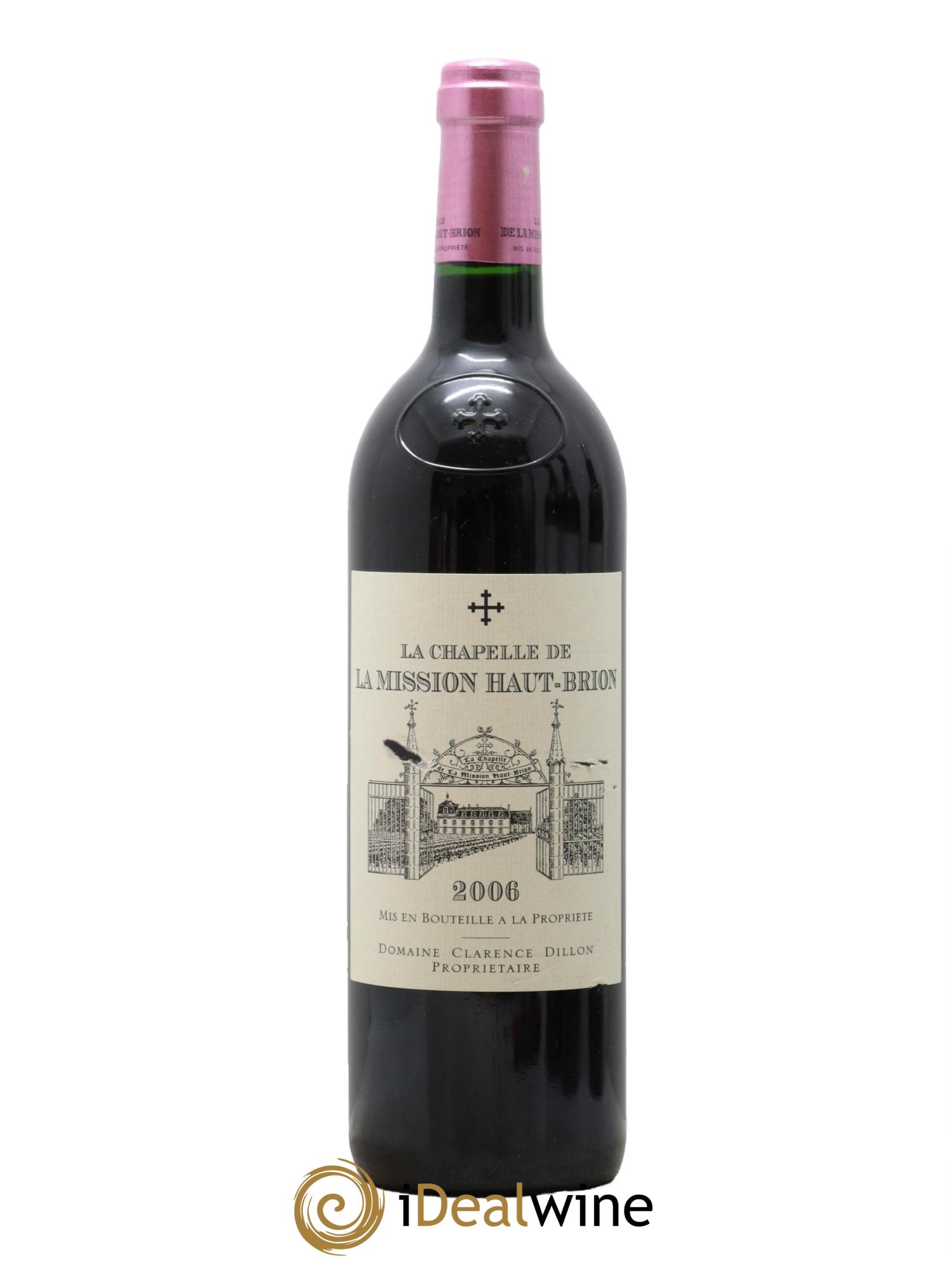 La Chapelle de La Mission Haut-Brion Second Vin 2006 - Lot de 1 bouteille - 0