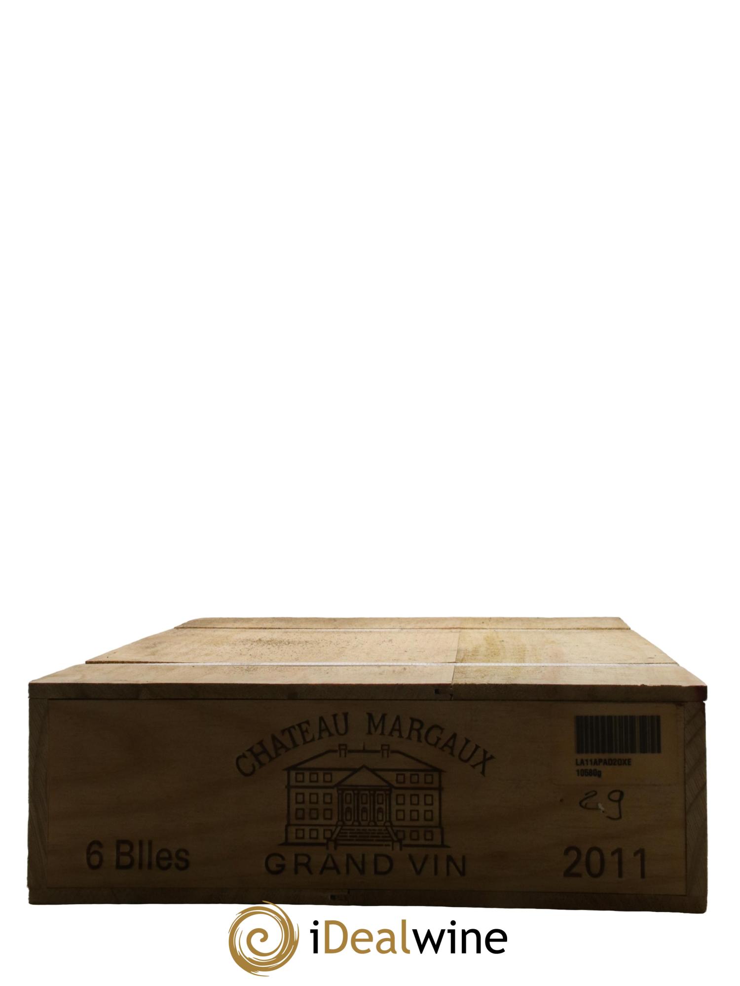 Château Margaux 1er Grand Cru Classé  2011 - Lot of 6 bottles - 5