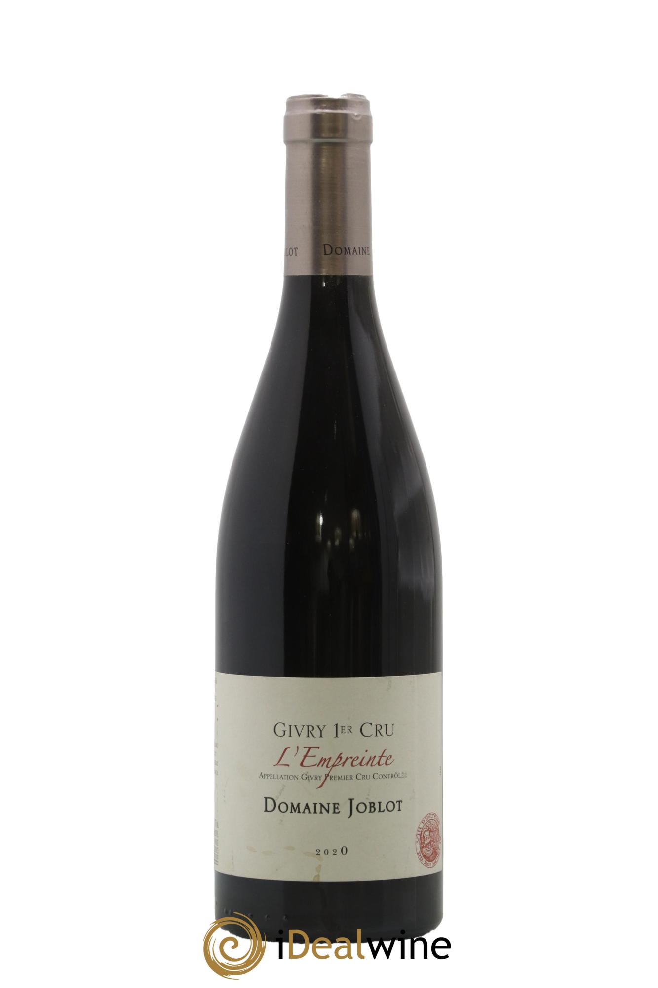 Givry 1er Cru L'Empreinte Joblot (Domaine) 2020 - Lot de 1 bouteille - 0