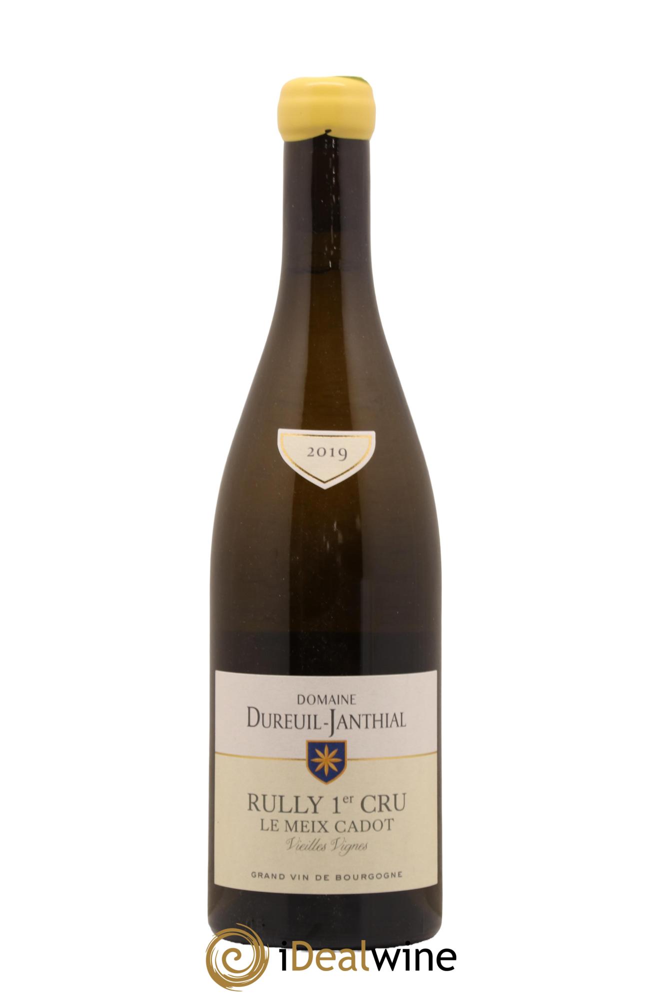 Rully 1er Cru Le Meix Cadot Vieilles Vignes Vincent Dureuil-Janthial 2019 - Posten von 1 Flasche - 0