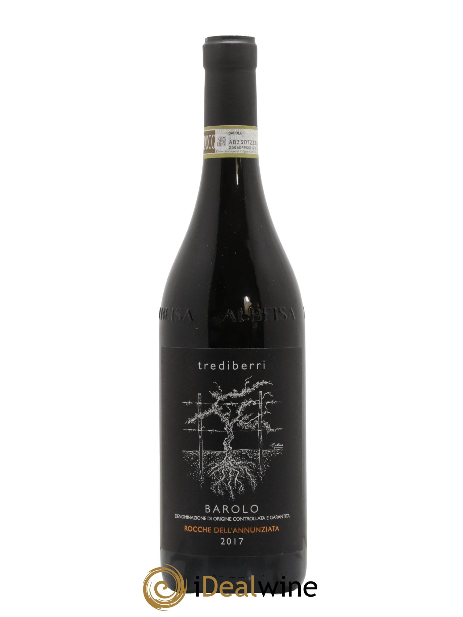 Barolo Rocche Dell Annunziata Trediberri 2017 - Lot de 1 bouteille - 0