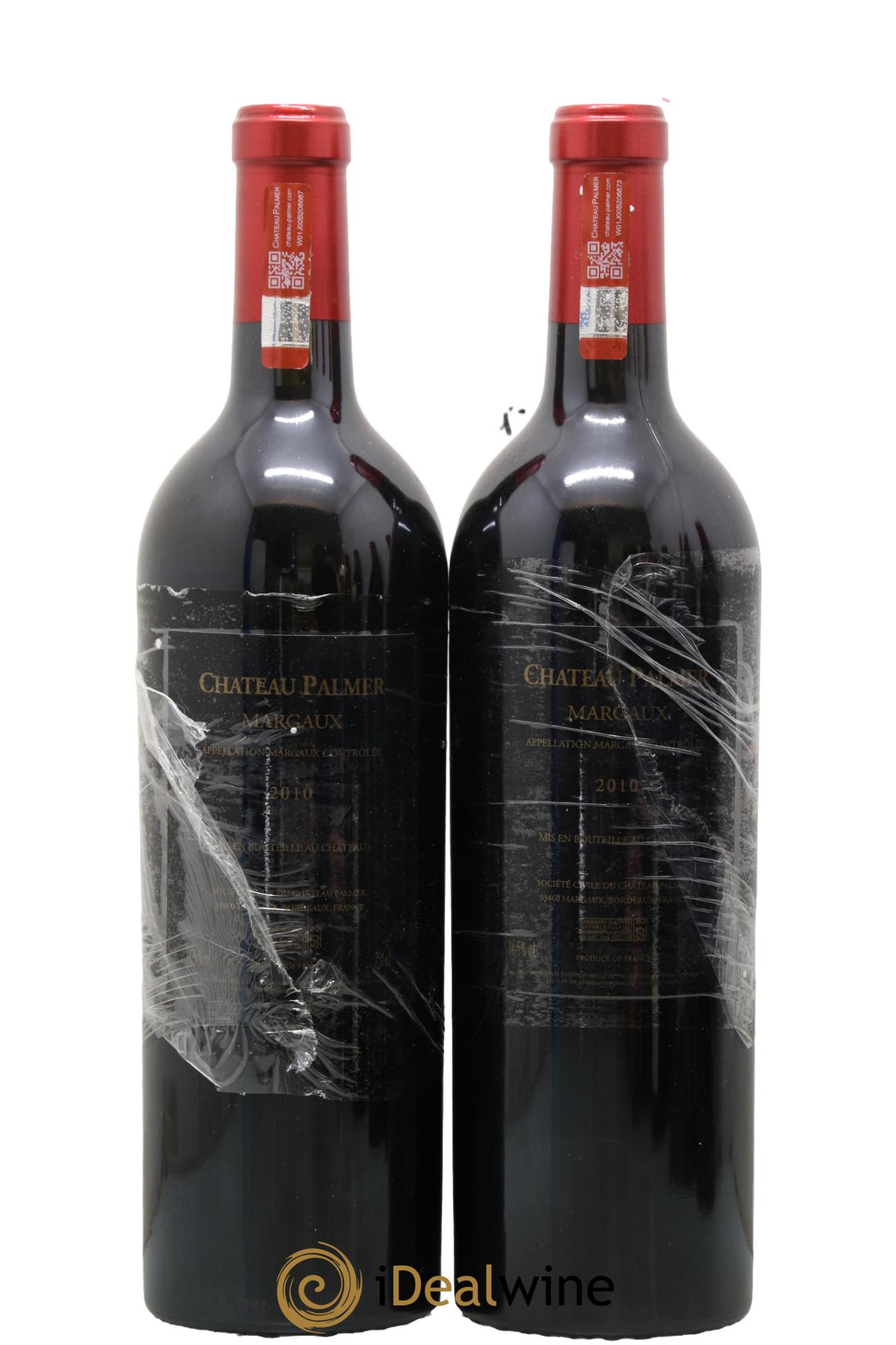 Château Palmer 3ème Grand Cru Classé 2010 - Lot de 2 bouteilles - 1