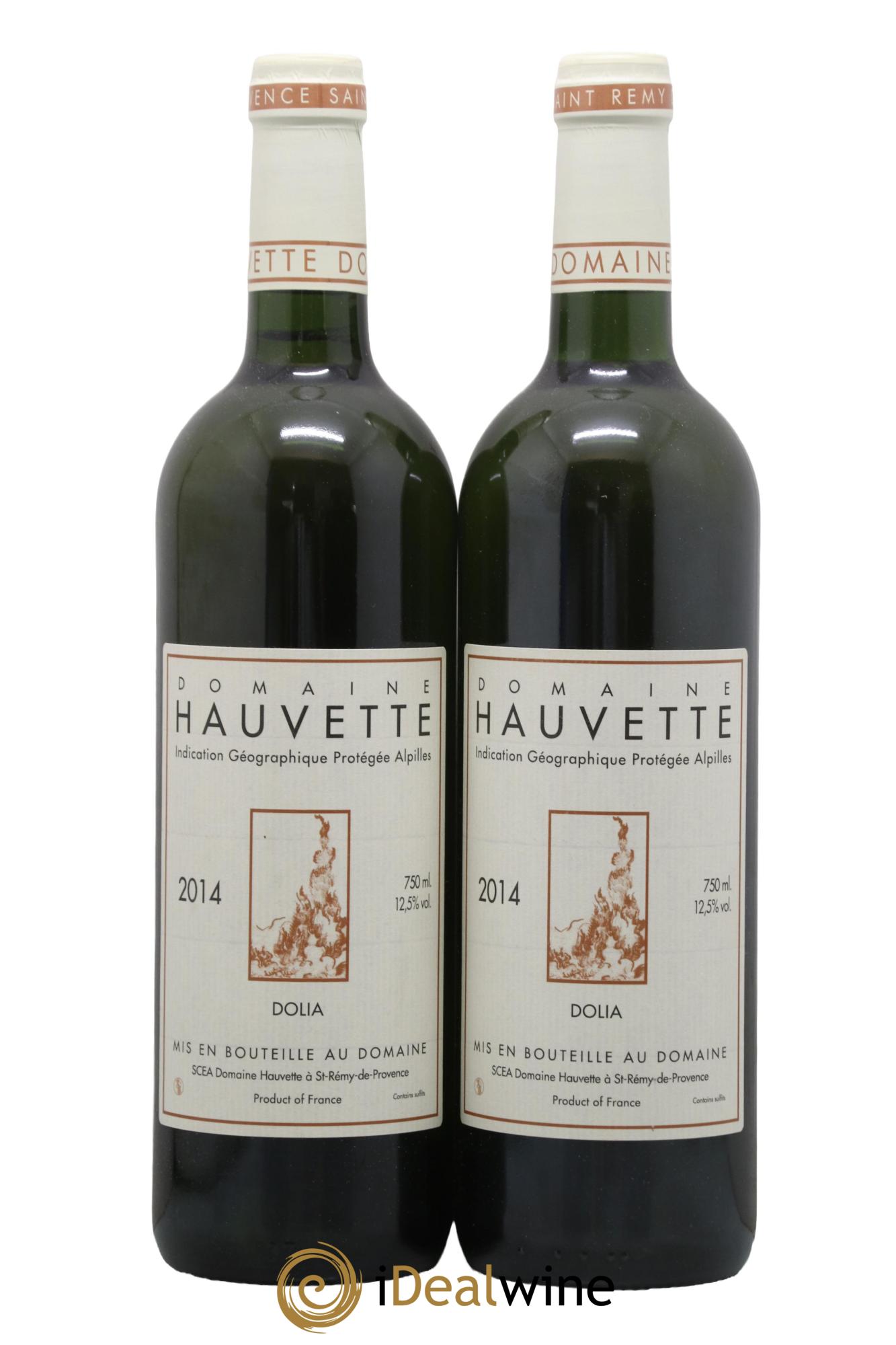 IGP des Alpilles Dolia Hauvette (Domaine) 2014 - Lot de 2 bouteilles - 0