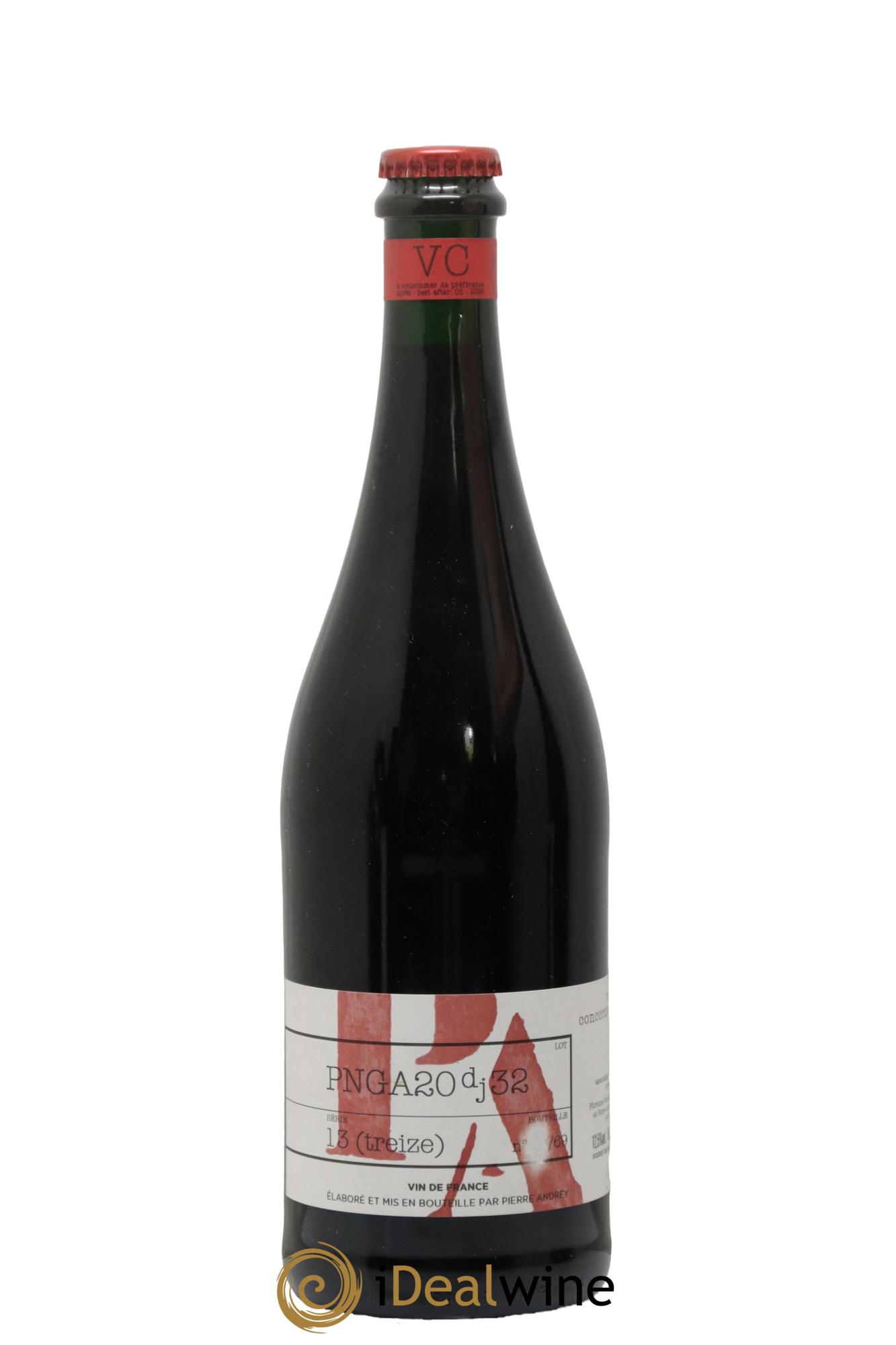 Vin de France Via Concordiae Pinot Gamay Florence Bouleaux et Pierre Andrey 2020 - Lot de 1 bouteille - 0