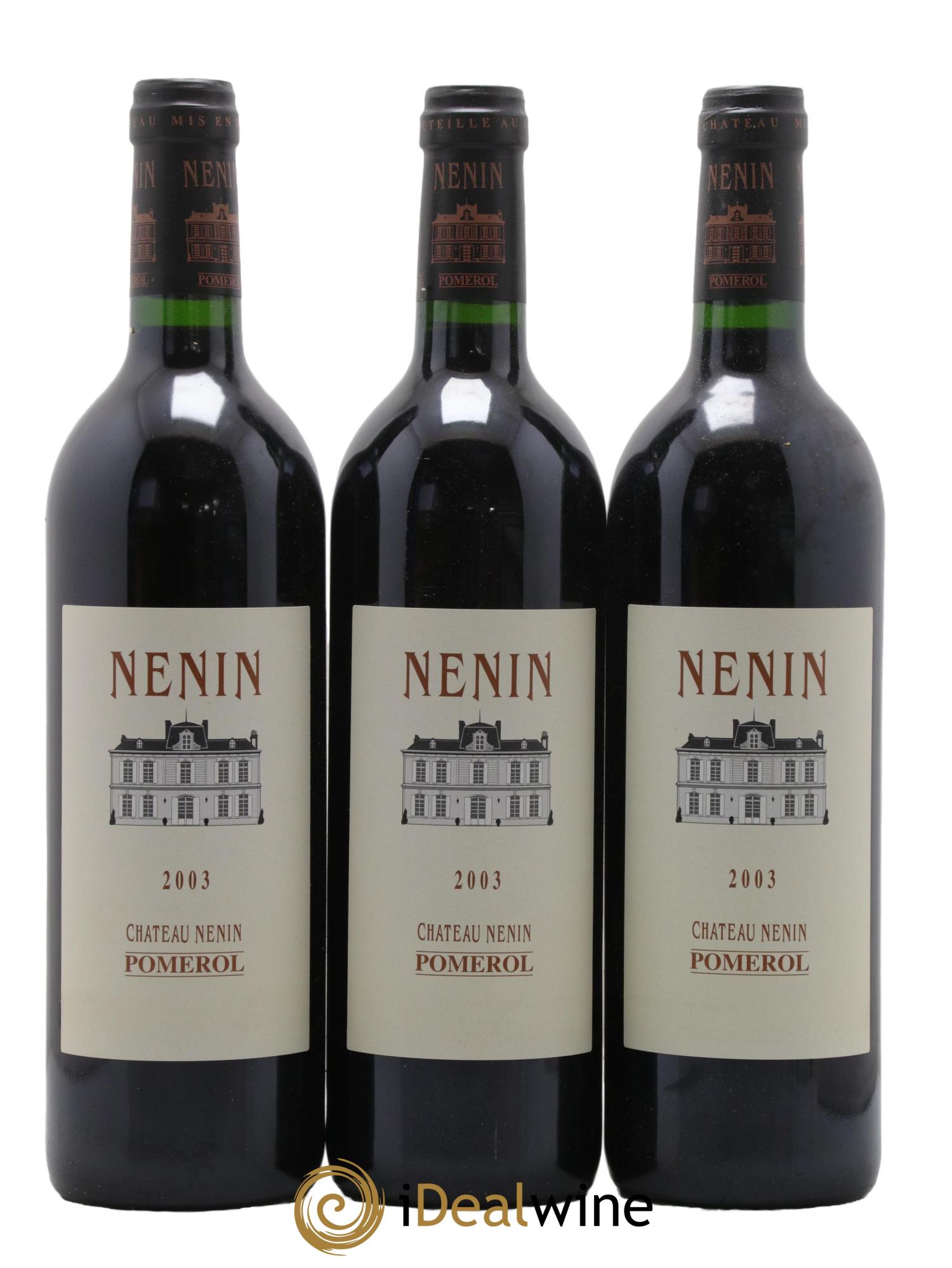 Château Nenin 2003 - Posten von 6 Flaschen - 1