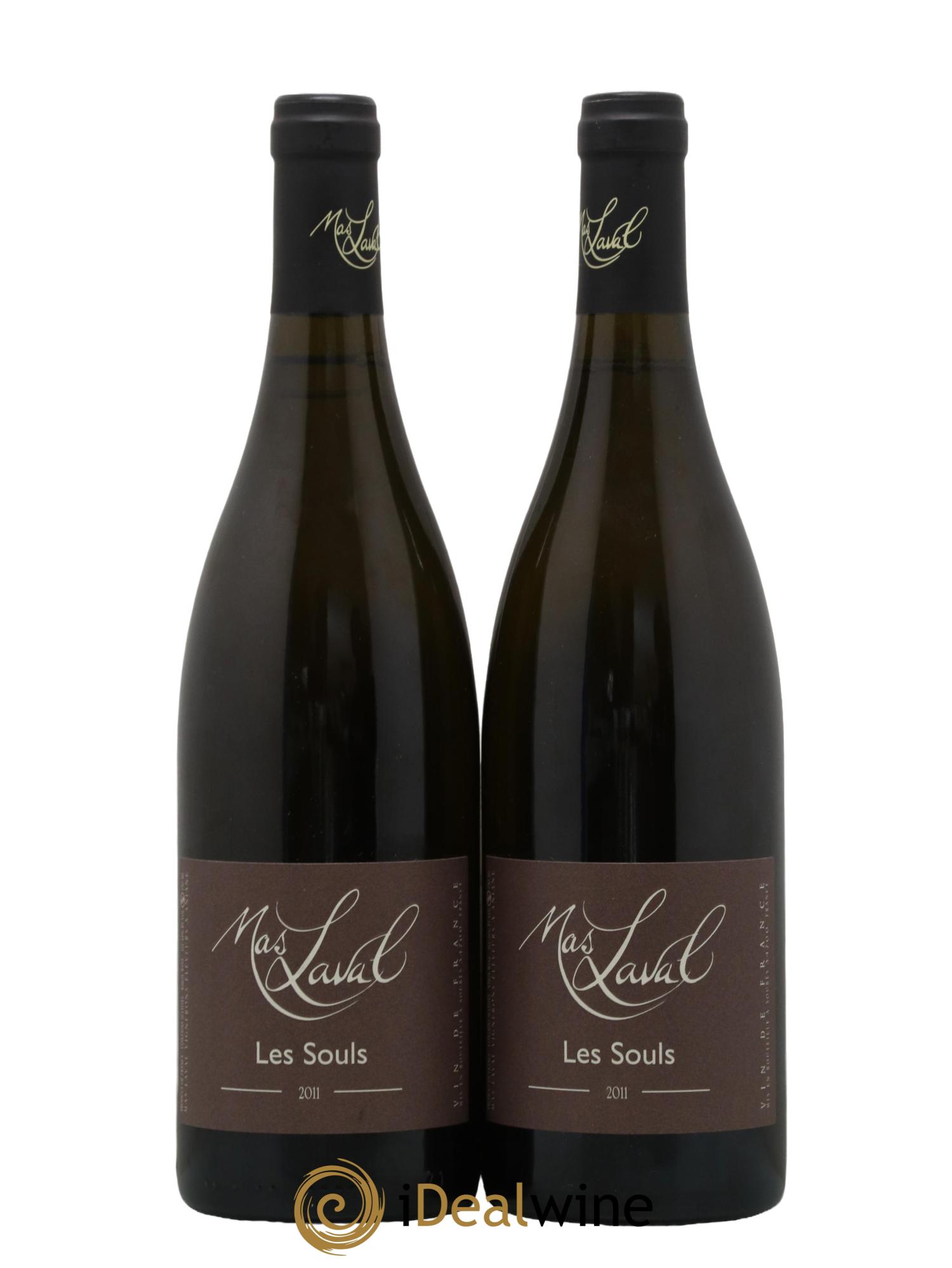 Vin de France Les Souls Mas Laval 2011 - Lot de 2 bouteilles - 0