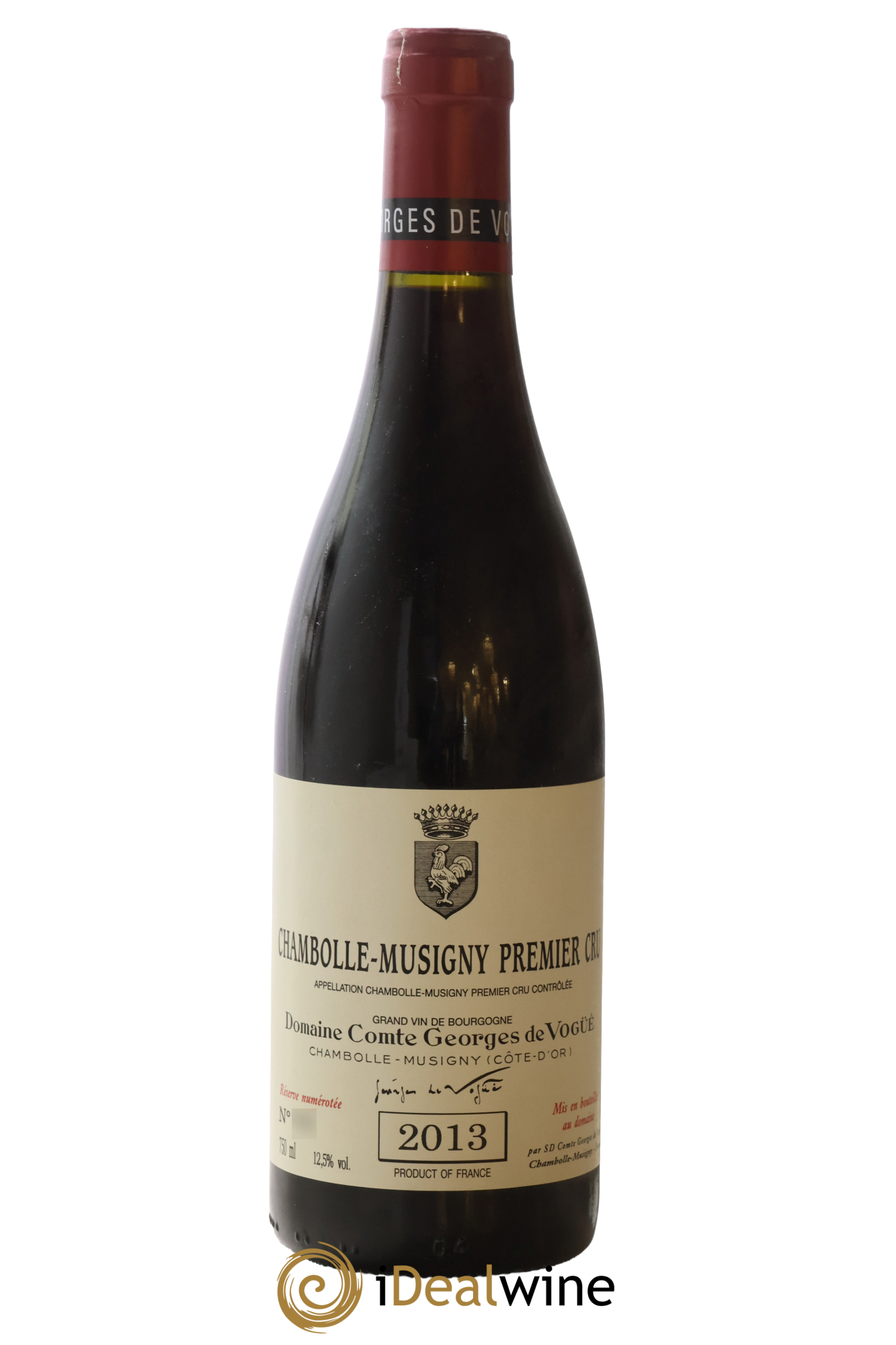Chambolle-Musigny 1er Cru Comte Georges de Vogüé 2013 - Lot de 1 bouteille - 0