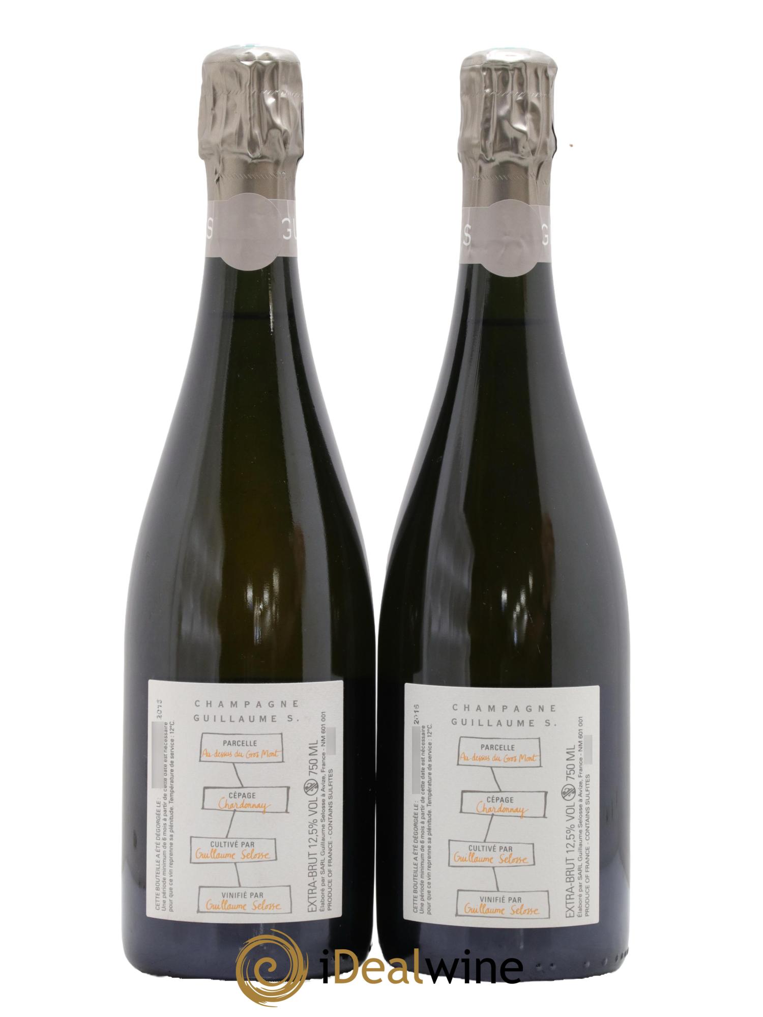 Au Dessus du Gros Mont Guillaume Selosse - Lot of 2 bottles - 1