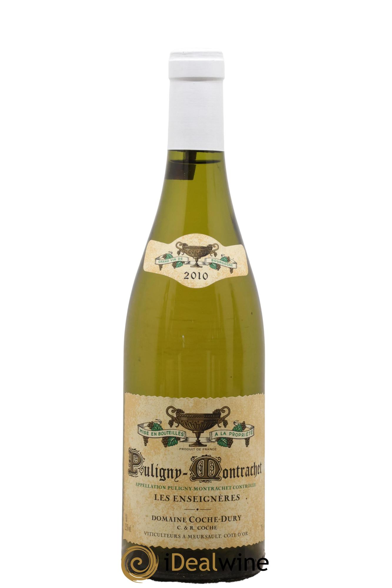 Puligny-Montrachet Les Enseignères Coche Dury (Domaine) 2010 - Lot de 1 bouteille - 0