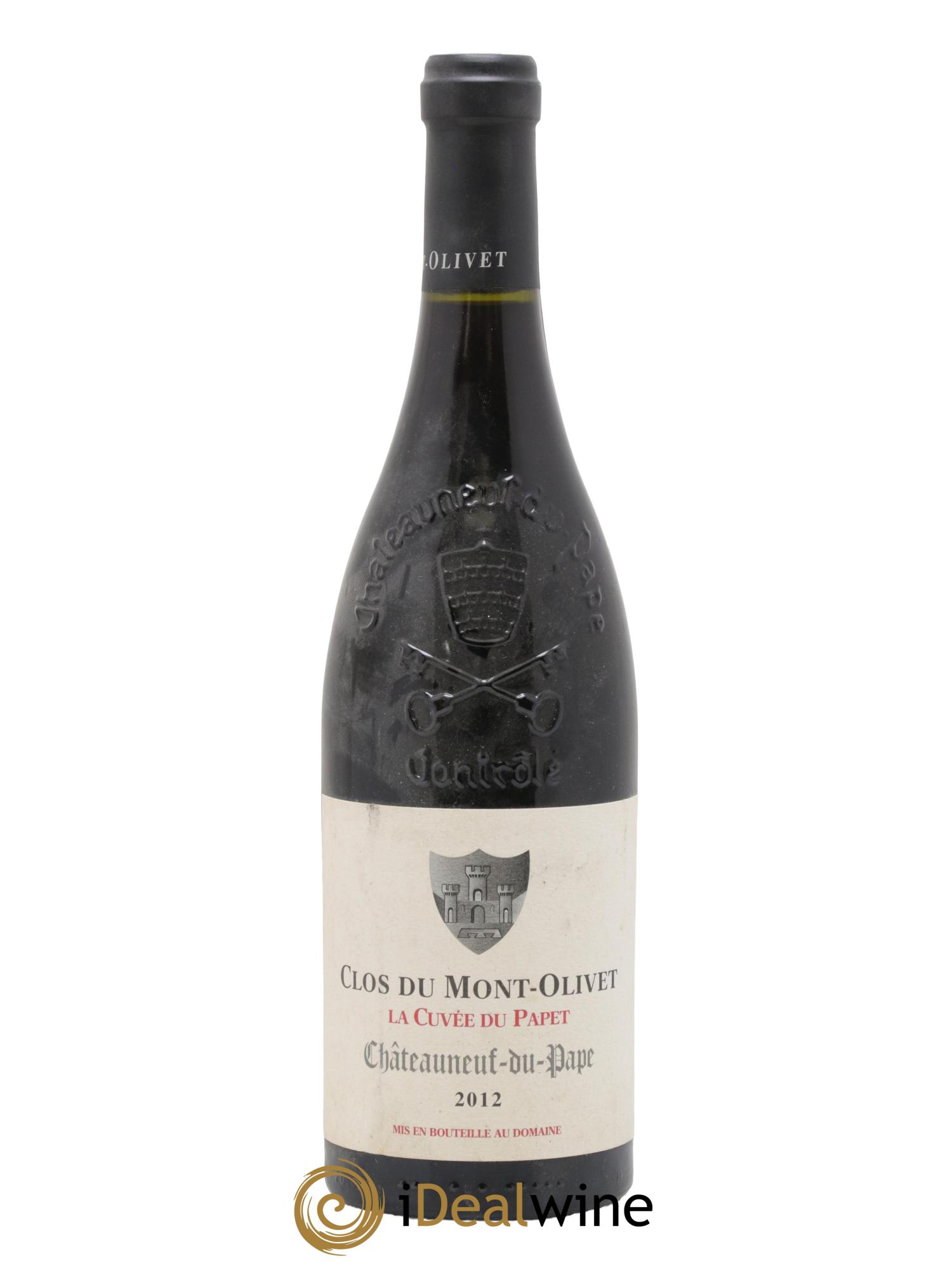 Châteauneuf-du-Pape Cuvée du Papet Clos du Mont-Olivet 2012 - Lot de 1 bouteille - 0