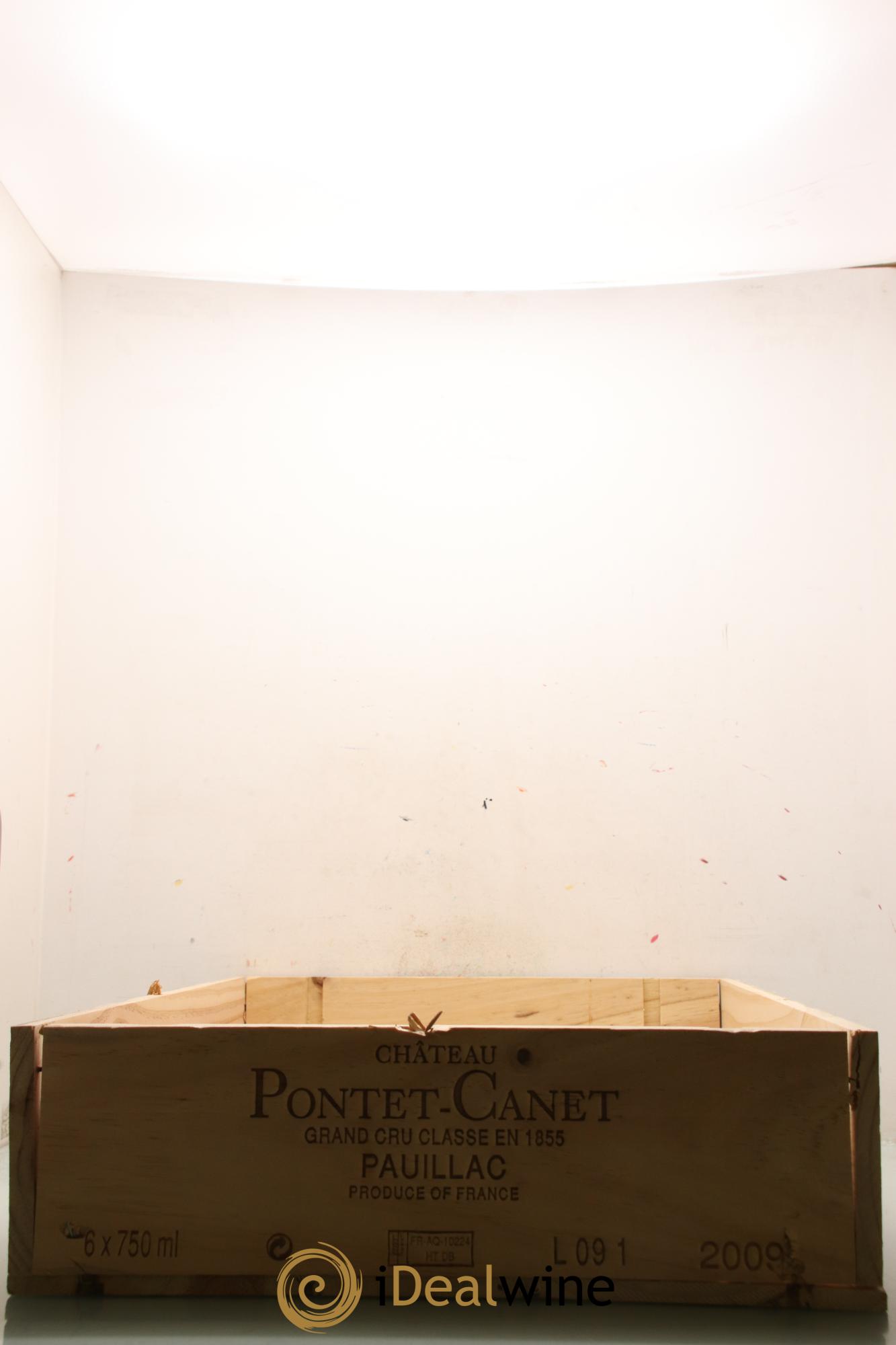Château Pontet Canet 5ème Grand Cru Classé 2009 - Lot de 6 bouteilles - 5