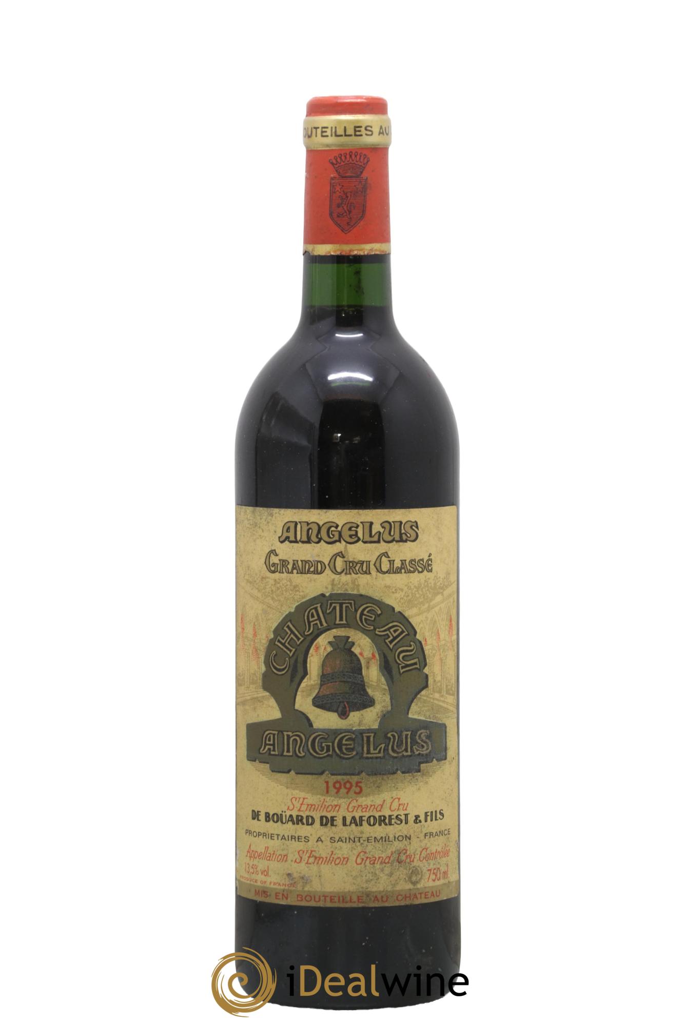 Château Angélus 1er Grand Cru Classé A 1995 - Lot of 1 bottle - 0