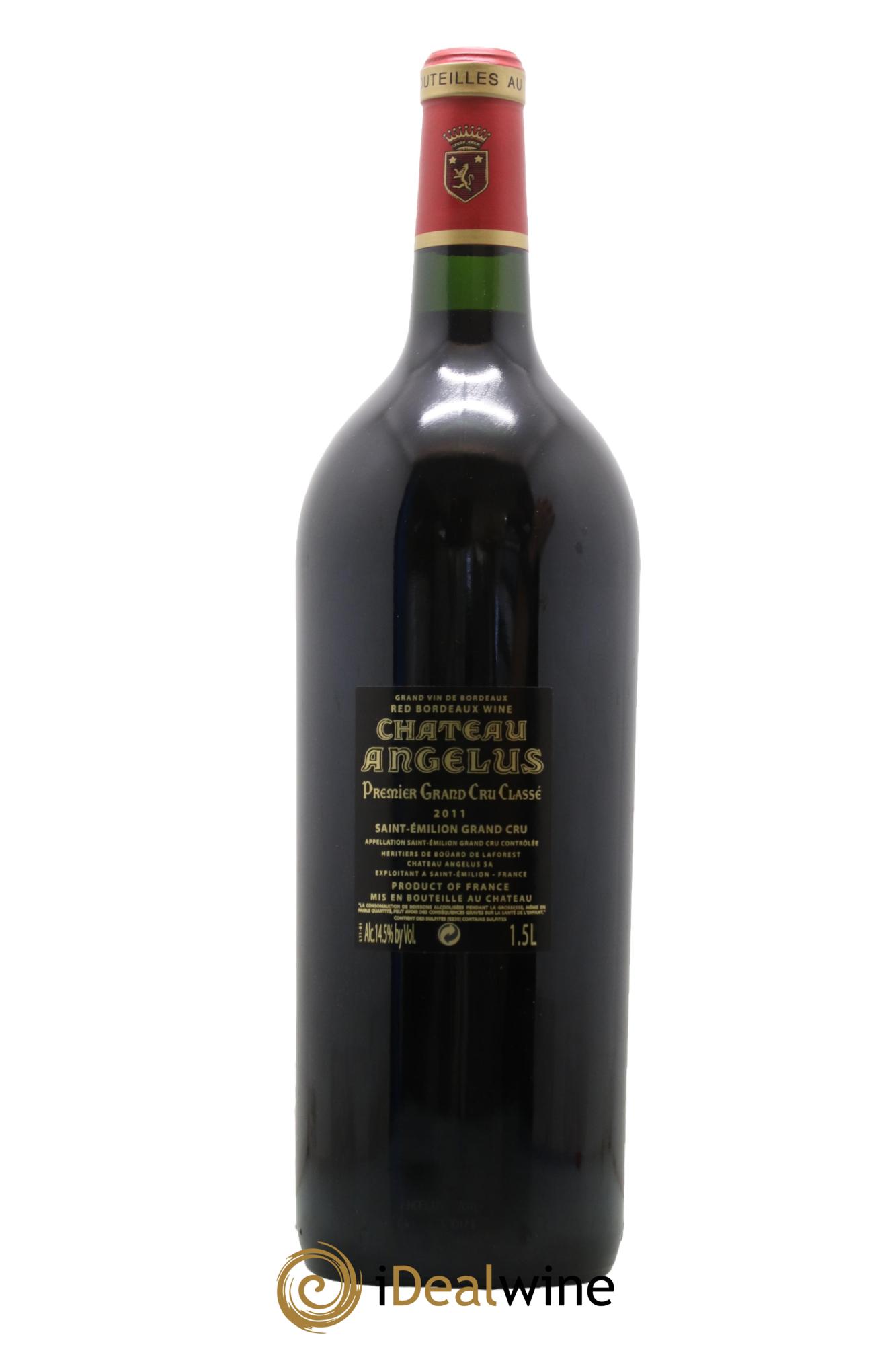 Château Angélus 1er Grand Cru Classé A 2011 - Lot de 1 magnum - 1