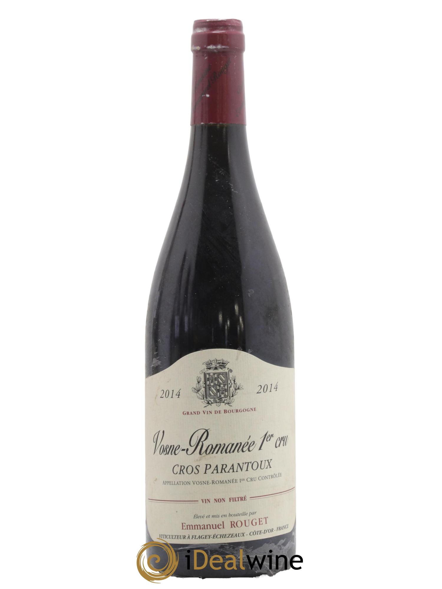 Vosne-Romanée 1er Cru Cros Parantoux Emmanuel Rouget 2014 - Lot de 1 bouteille - 0