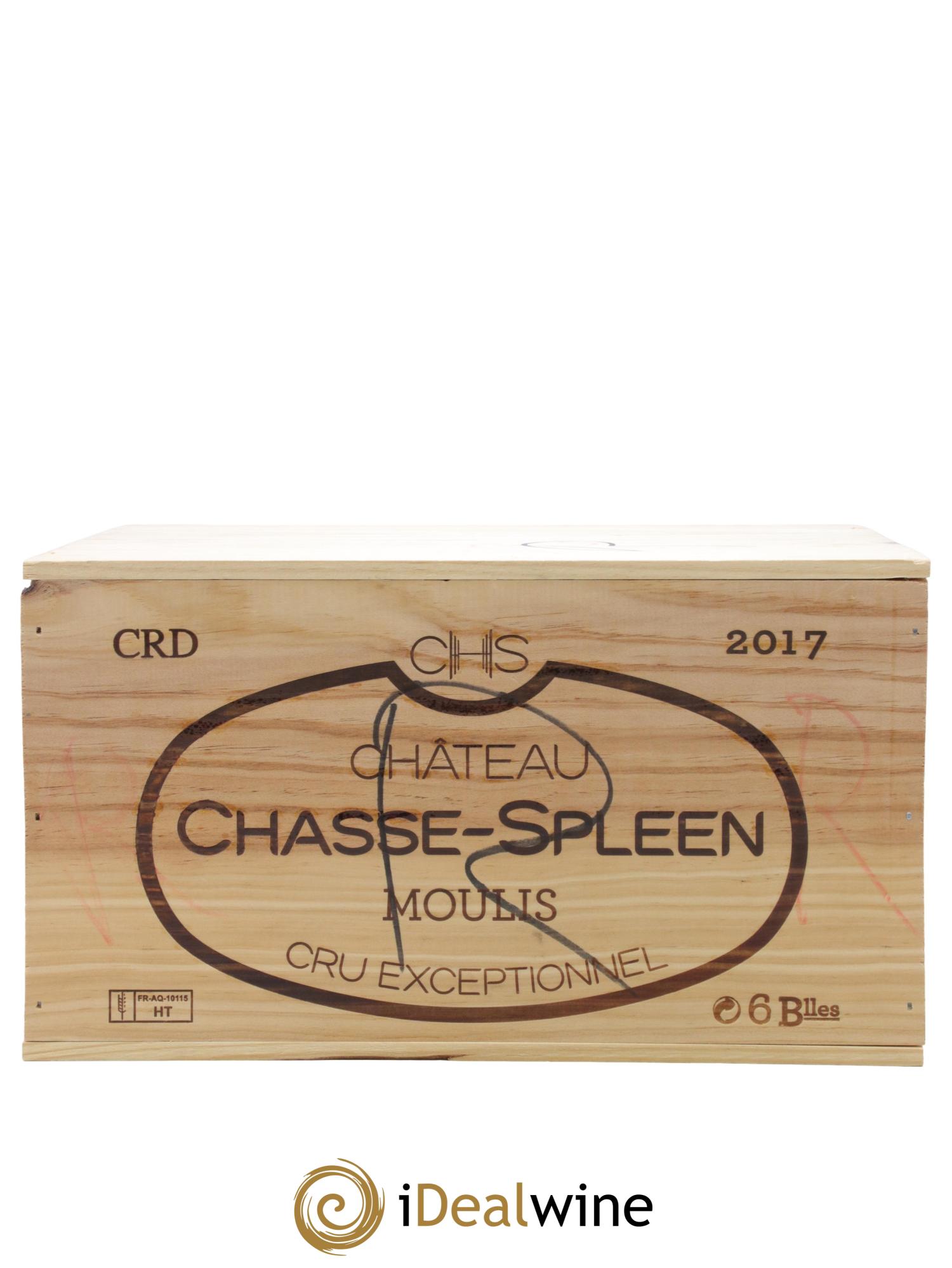 Château Chasse Spleen 2017 - Posten von 6 Flaschen - 1