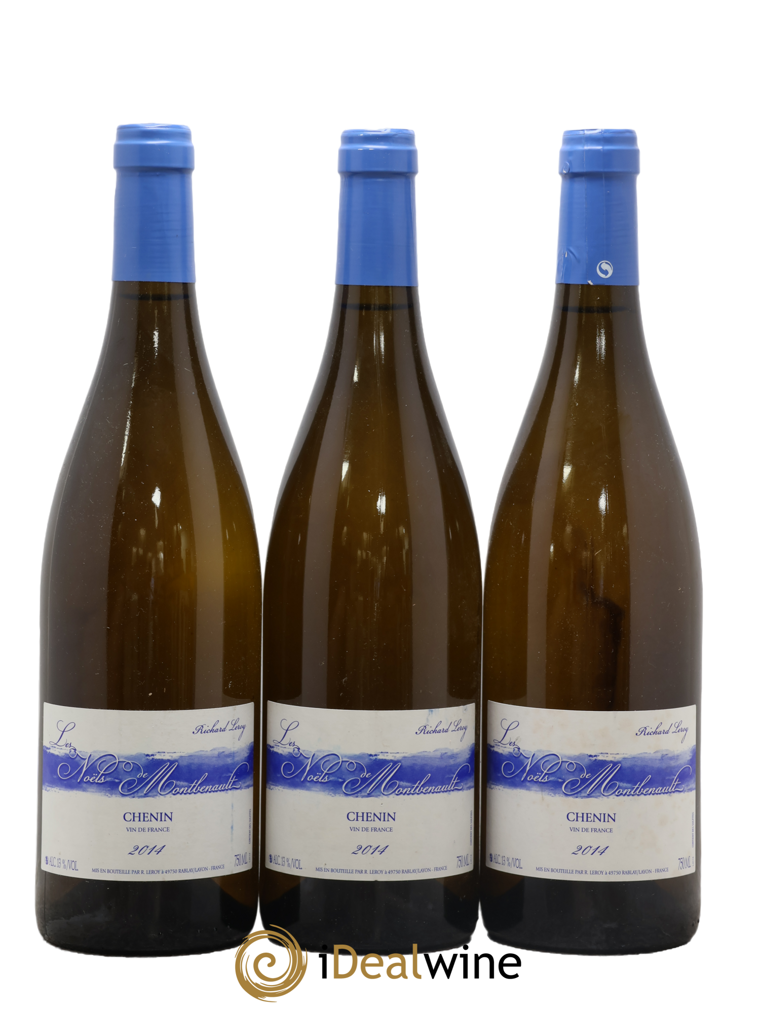 Vin de France Les Noëls de Montbenault Richard Leroy 2014 - Posten von 3 Flaschen - 0