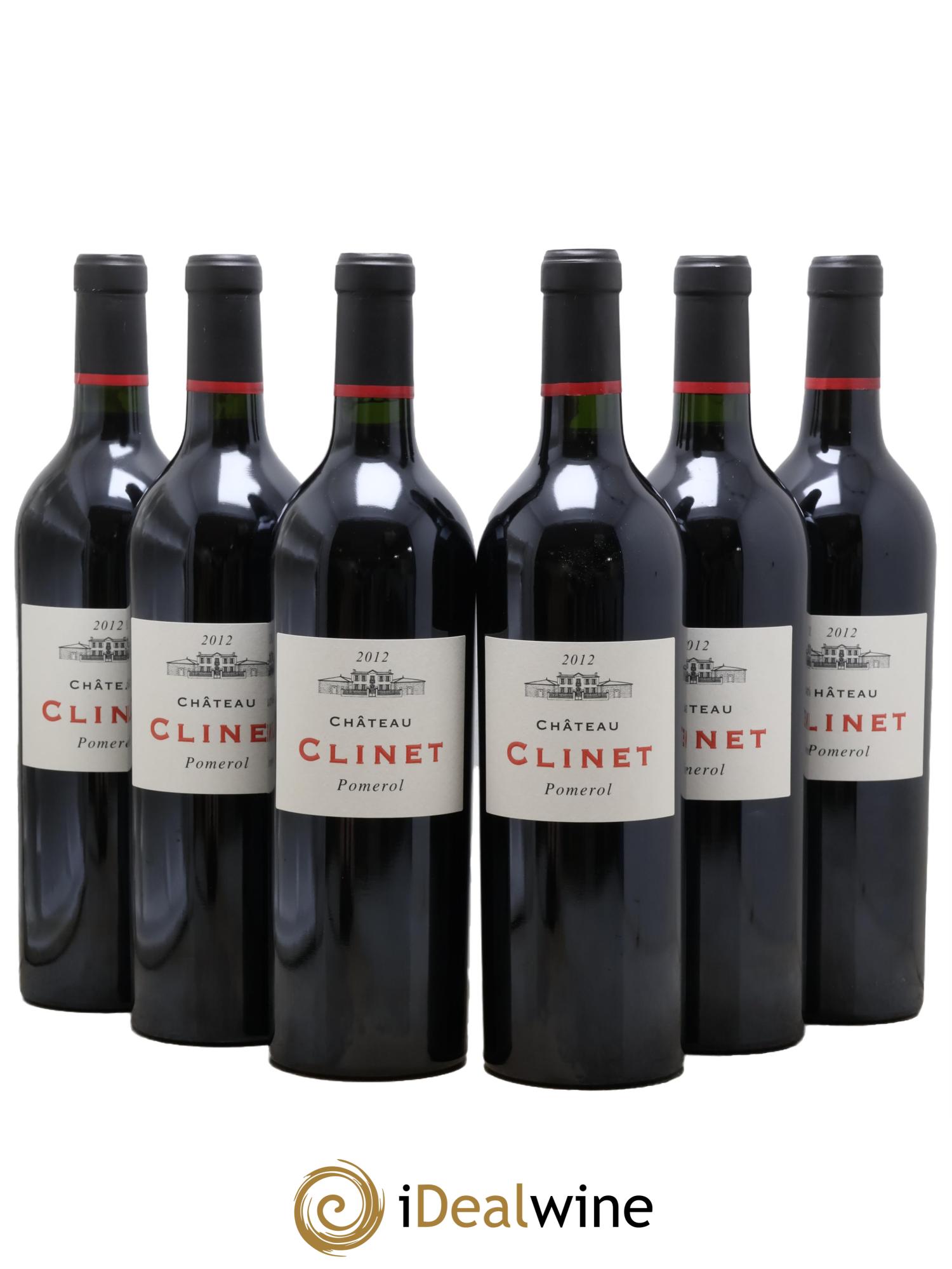 Château Clinet 2012 - Lotto di 6 bottiglie - 0
