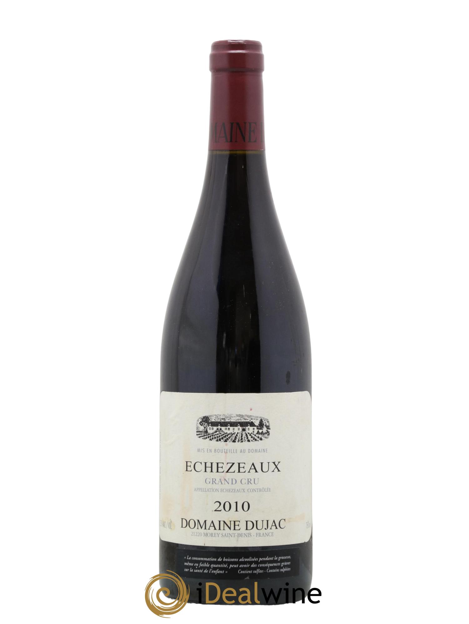 Echezeaux Grand Cru Dujac (Domaine) 2010 - Lot de 1 bouteille - 0