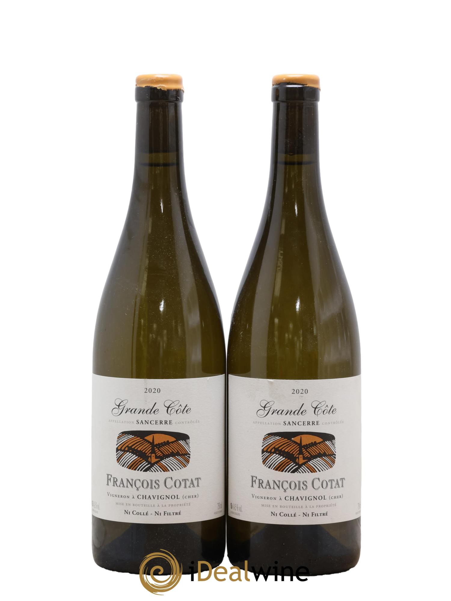 Sancerre La Grande Côte François Cotat 2020 - Lot of 2 bottles - 0